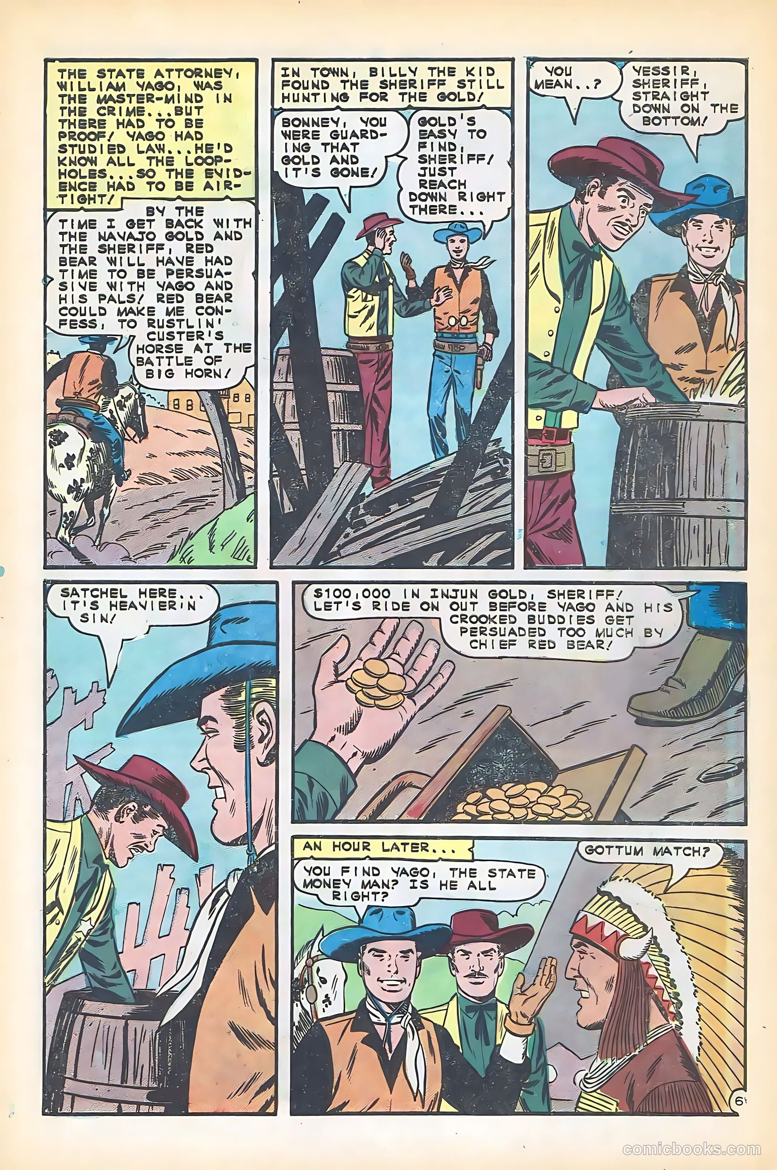 Billy the Kid #54 — page 32 of 36