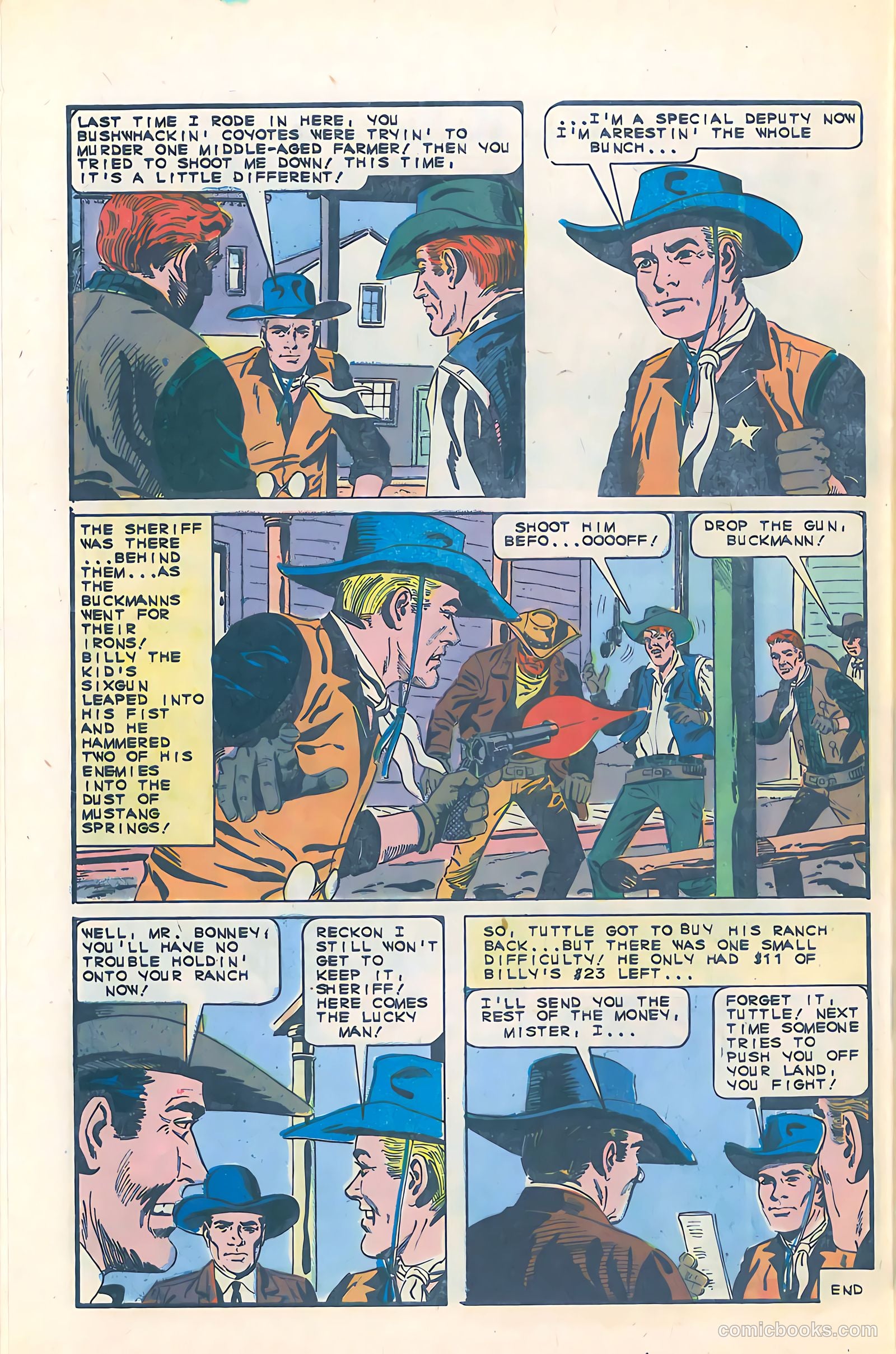 Billy the Kid #56 — page 31 of 35