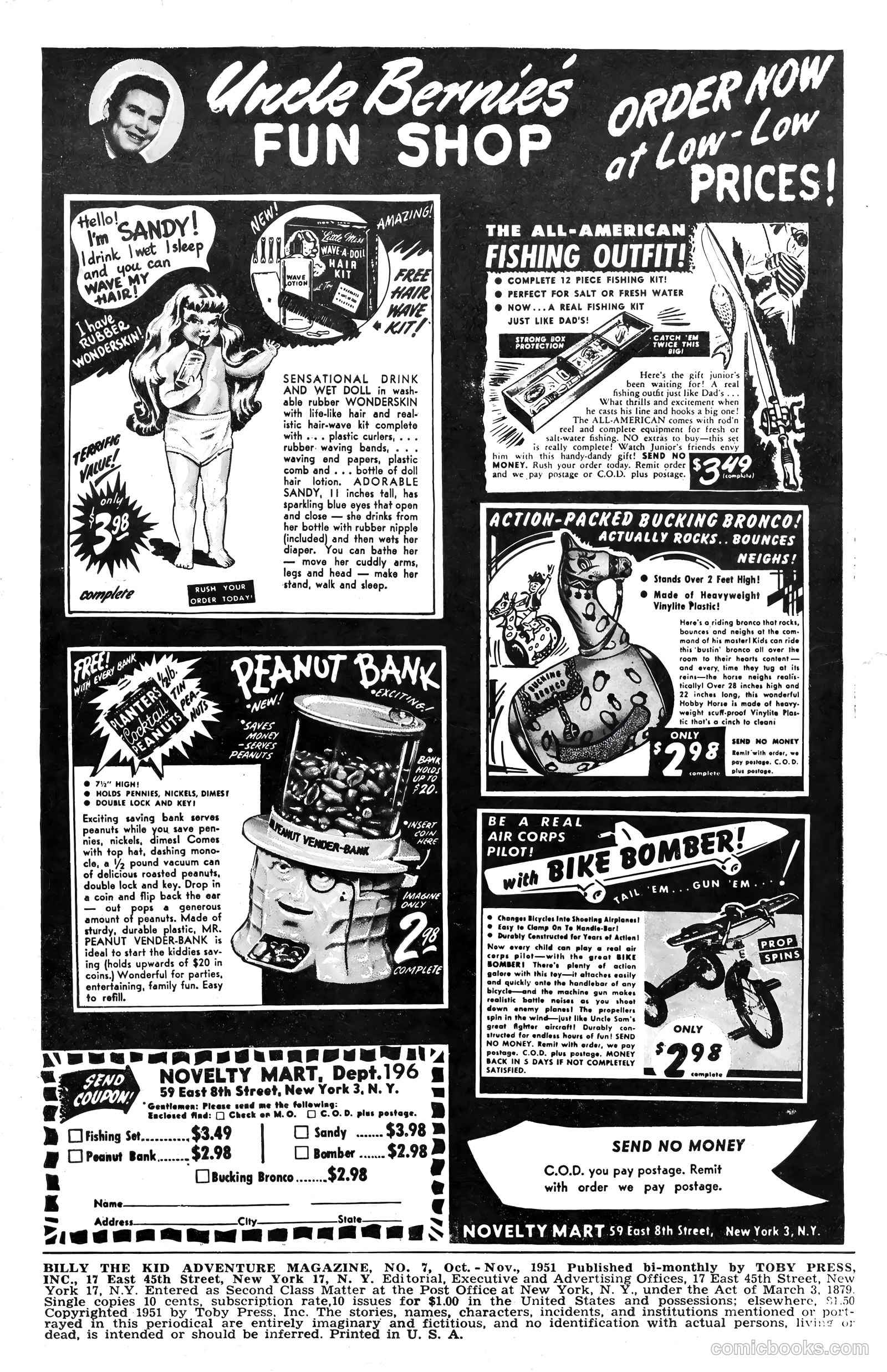 Billy the Kid Adventure Magazine #7 — page 2 of 36