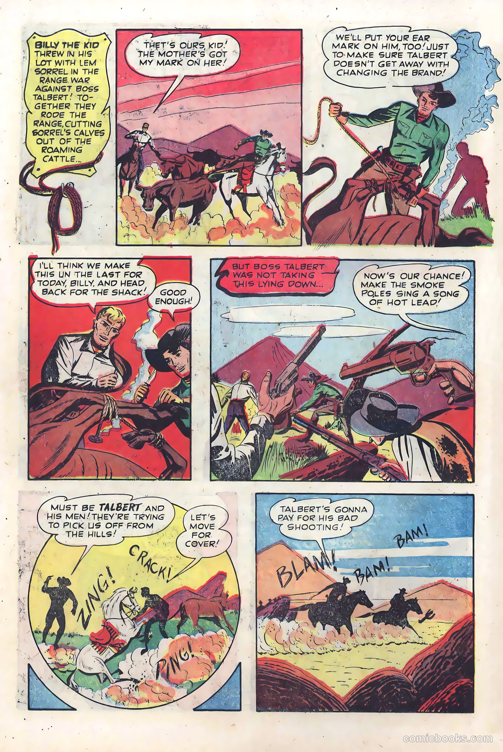 Billy the Kid Adventure Magazine #7 — page 16 of 36