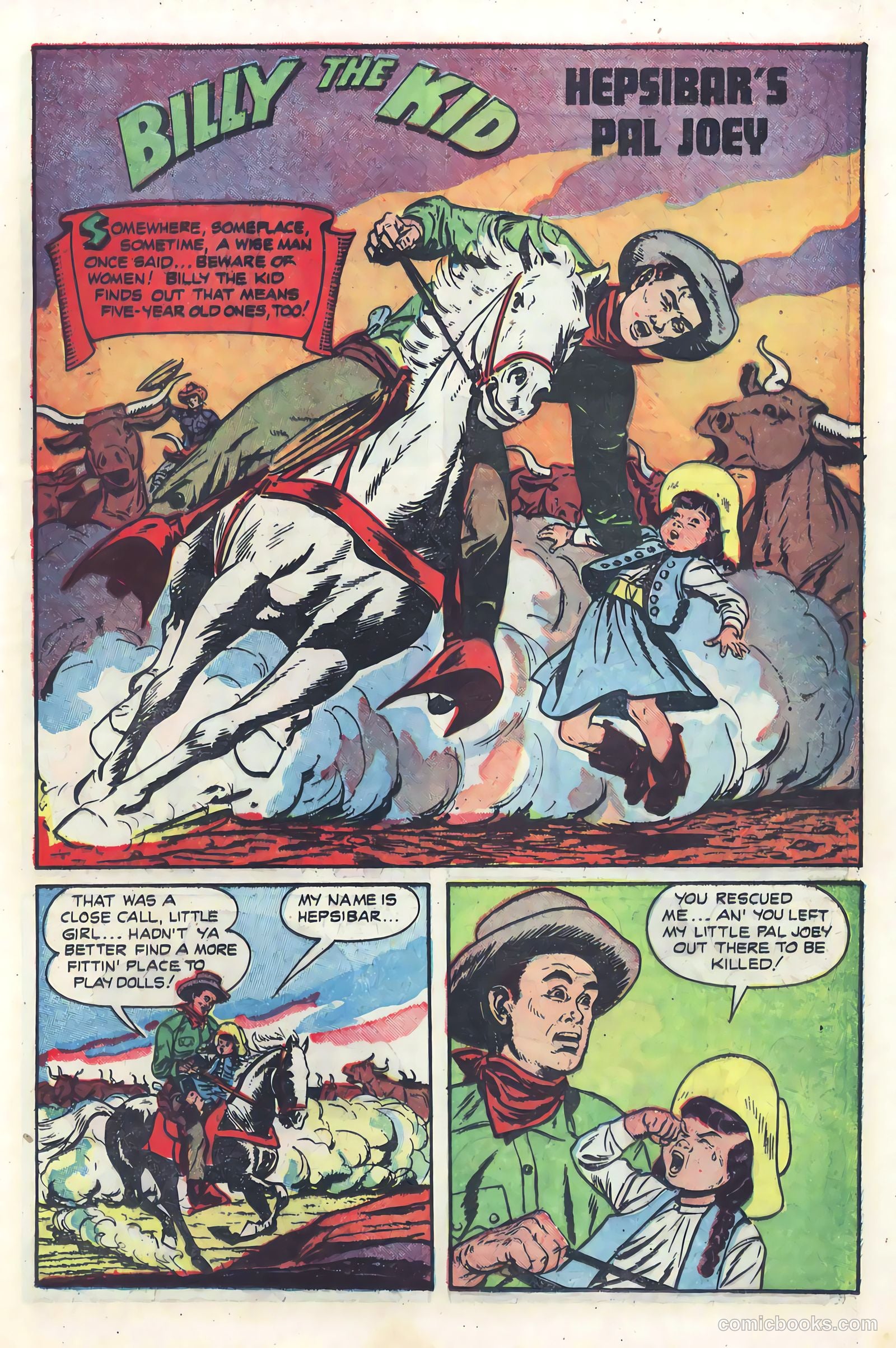 Billy the Kid Adventure Magazine #7 — page 23 of 36