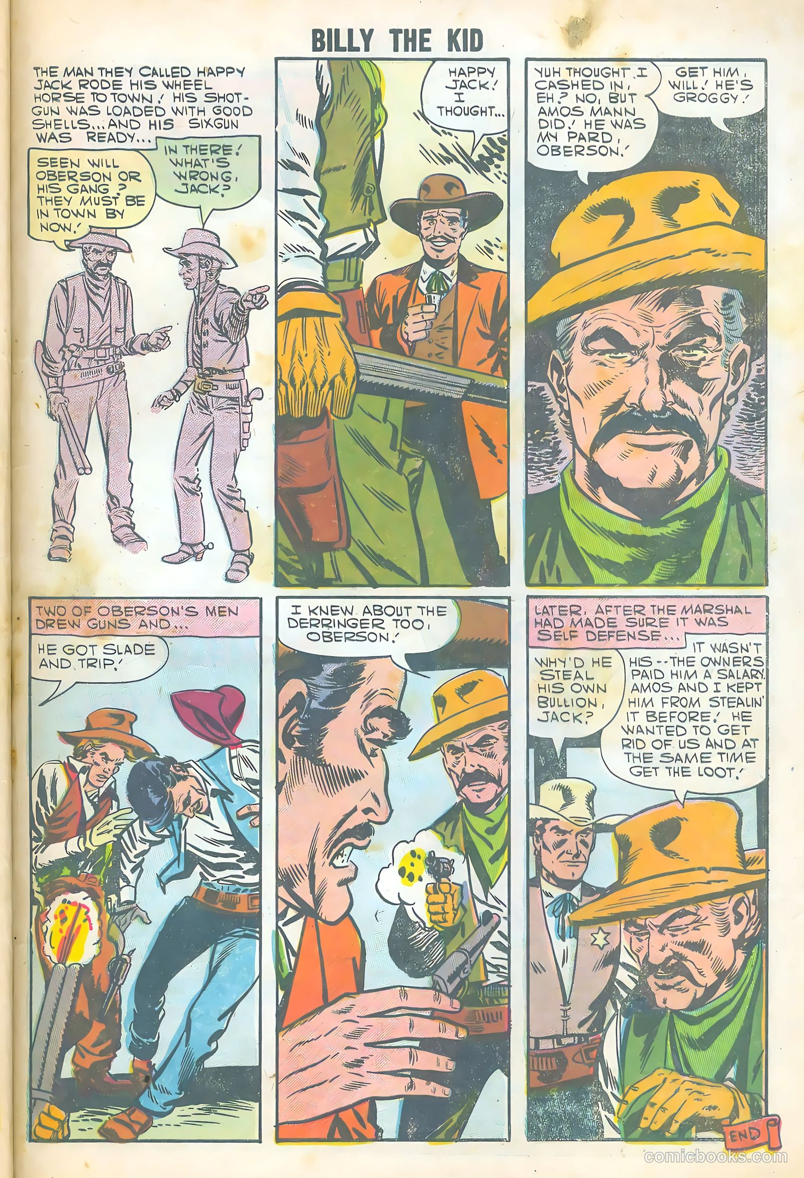 Billy the Kid #9 — page 33 of 36