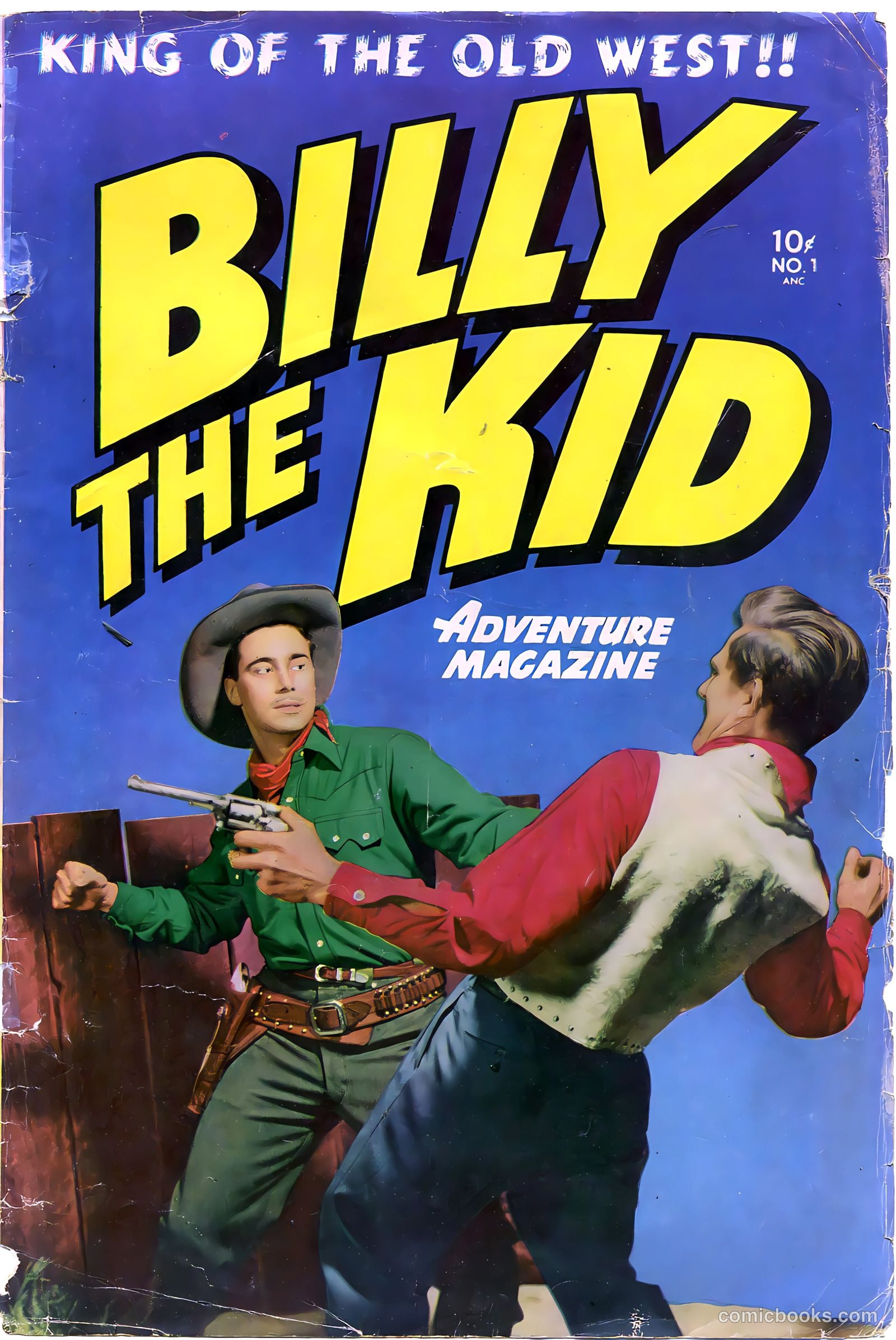 Billy the Kid Adventure Magazine #1 — page 1 of 36