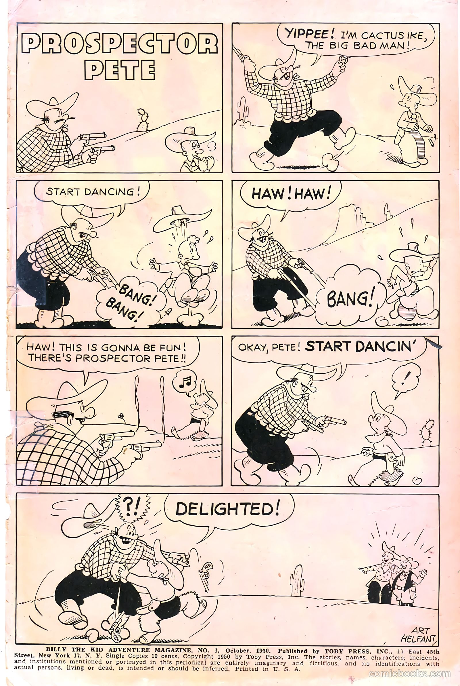 Billy the Kid Adventure Magazine #1 — page 2 of 36