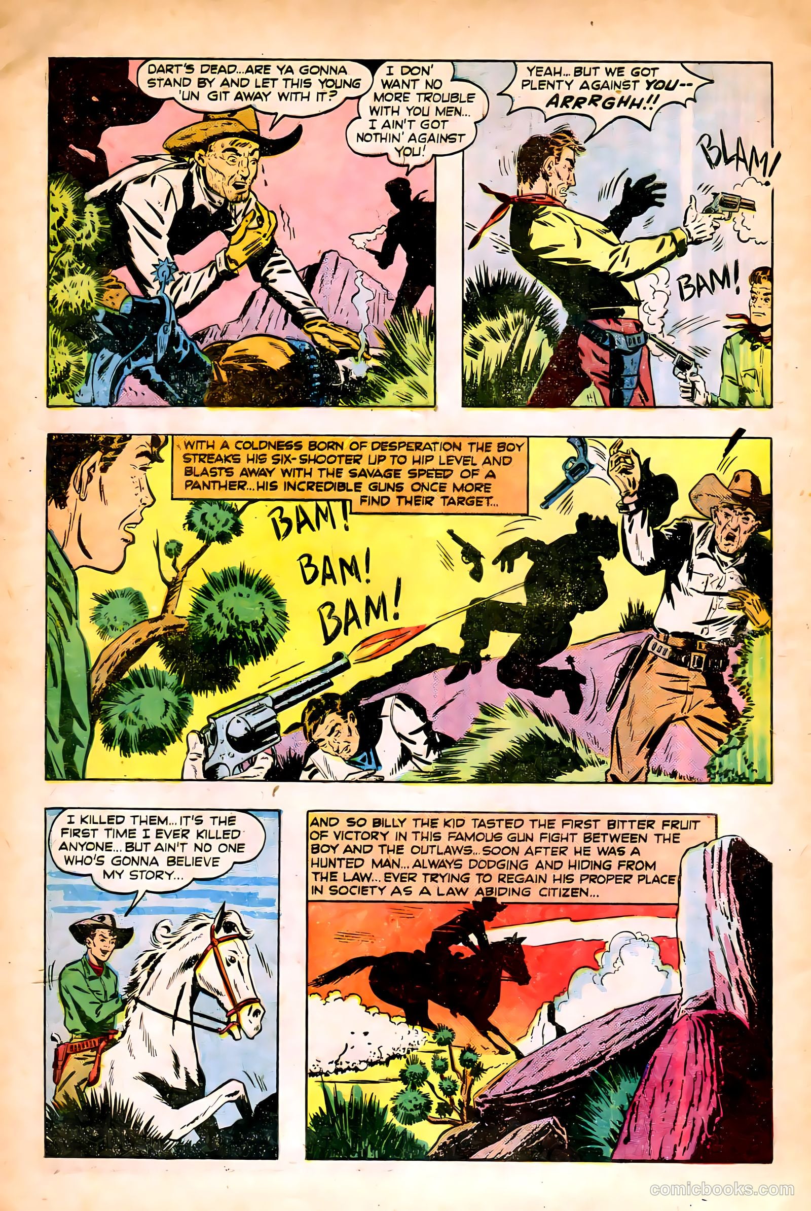 Billy the Kid Adventure Magazine #1 — page 6 of 36