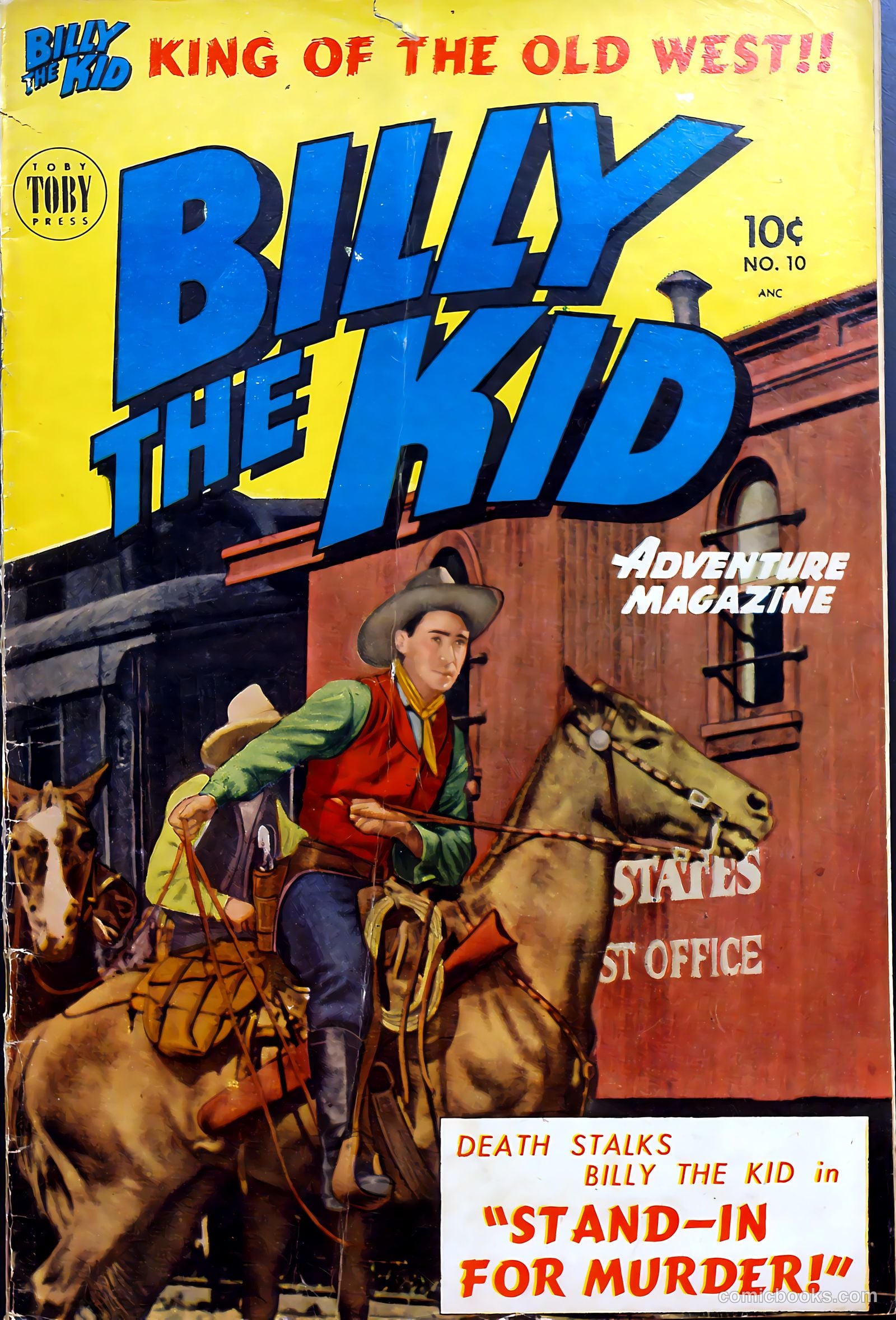 Billy the Kid Adventure Magazine #10 — page 1 of 36