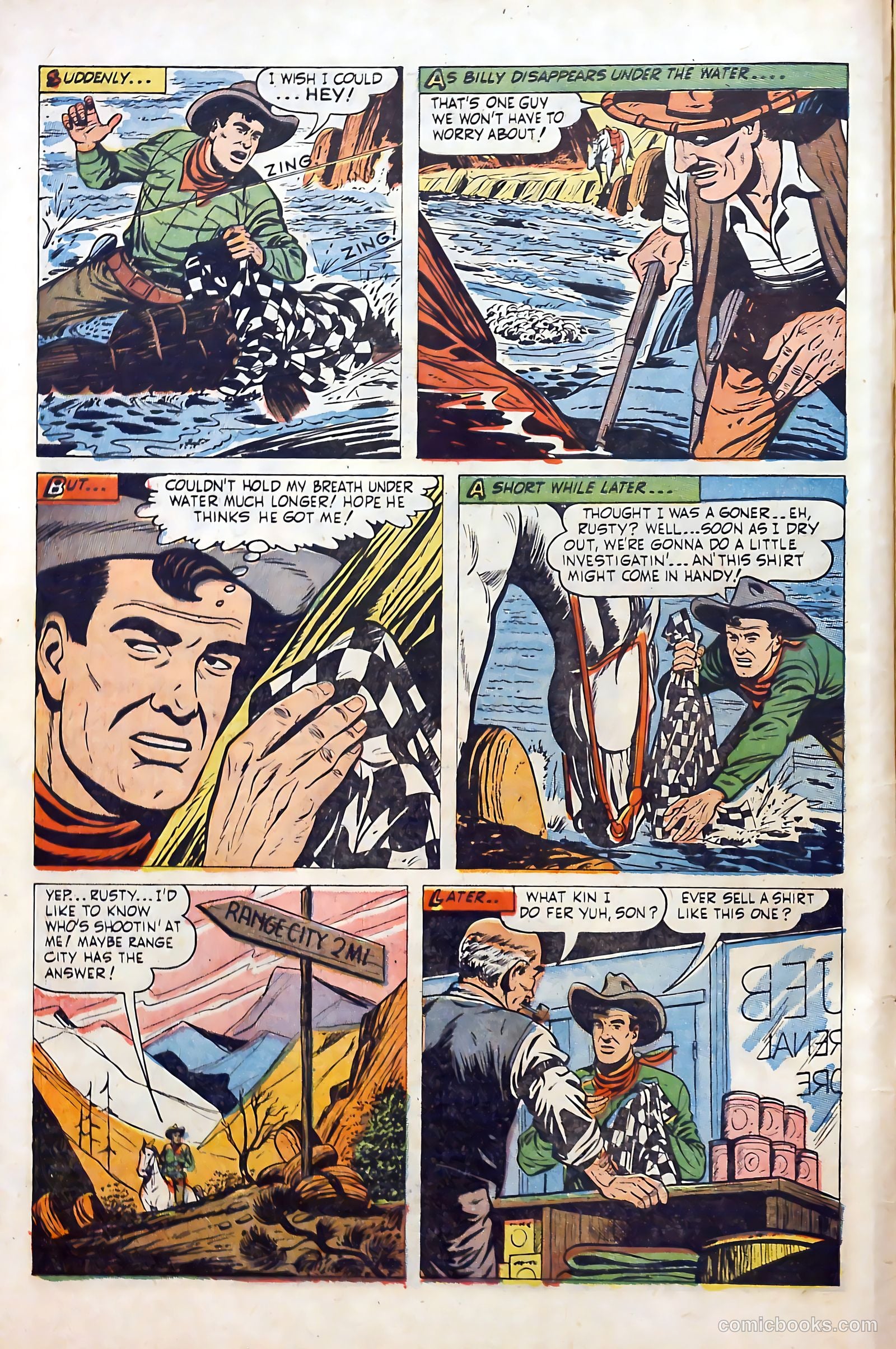 Billy the Kid Adventure Magazine #10 — page 4 of 36