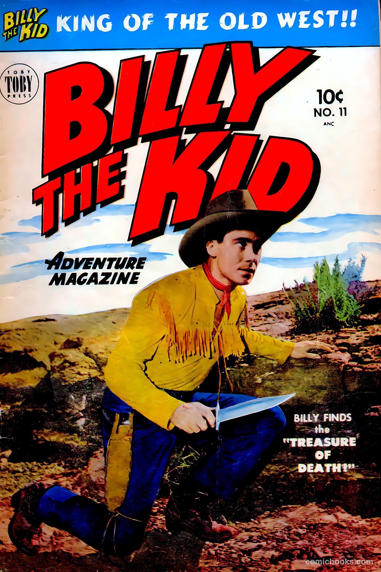 Billy the Kid Adventure Magazine #11 — page 1 of 38
