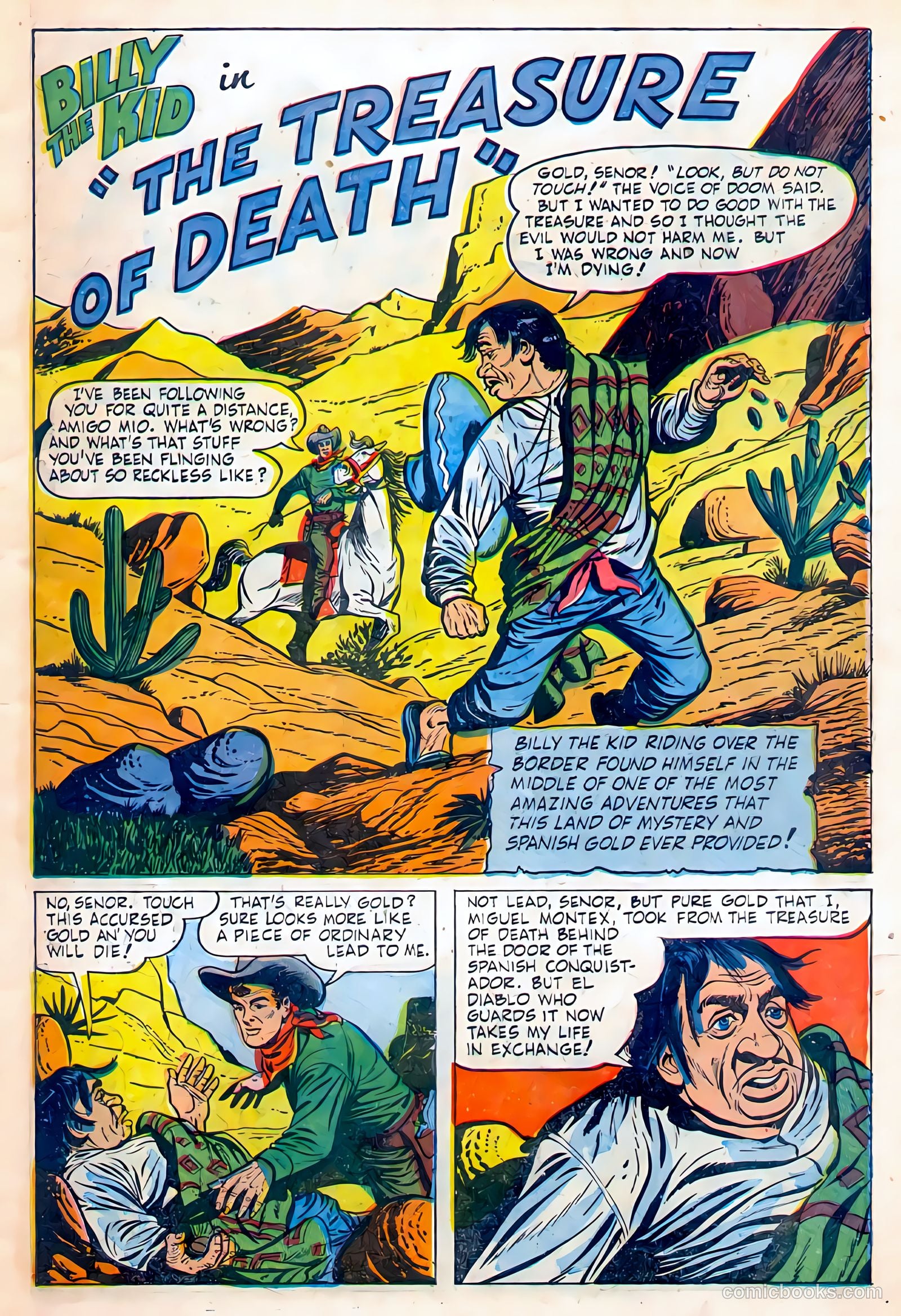 Billy the Kid Adventure Magazine #11 — page 3 of 38