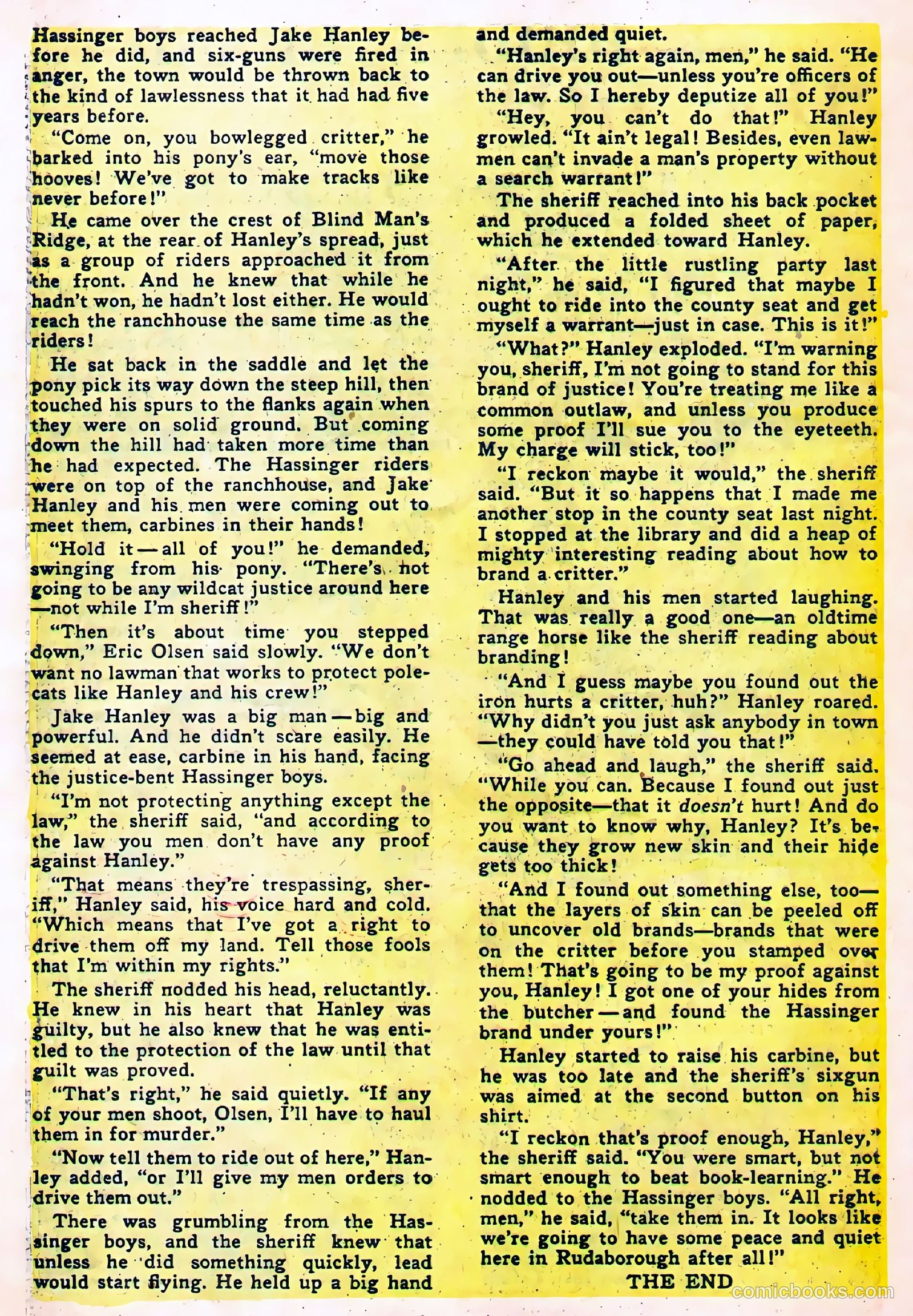 Billy the Kid Adventure Magazine #11 — page 30 of 38