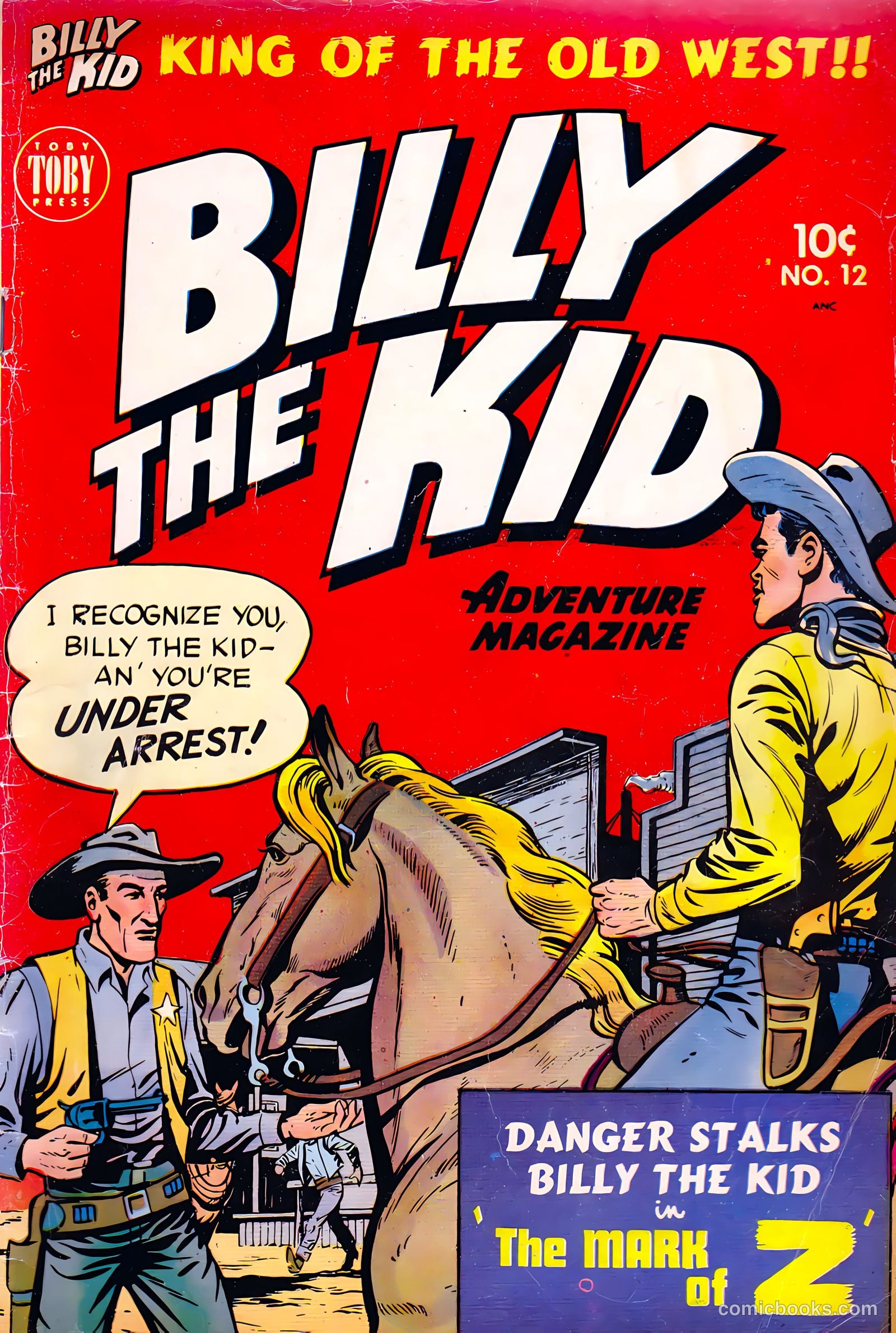 Billy the Kid Adventure Magazine #12 — page 1 of 36