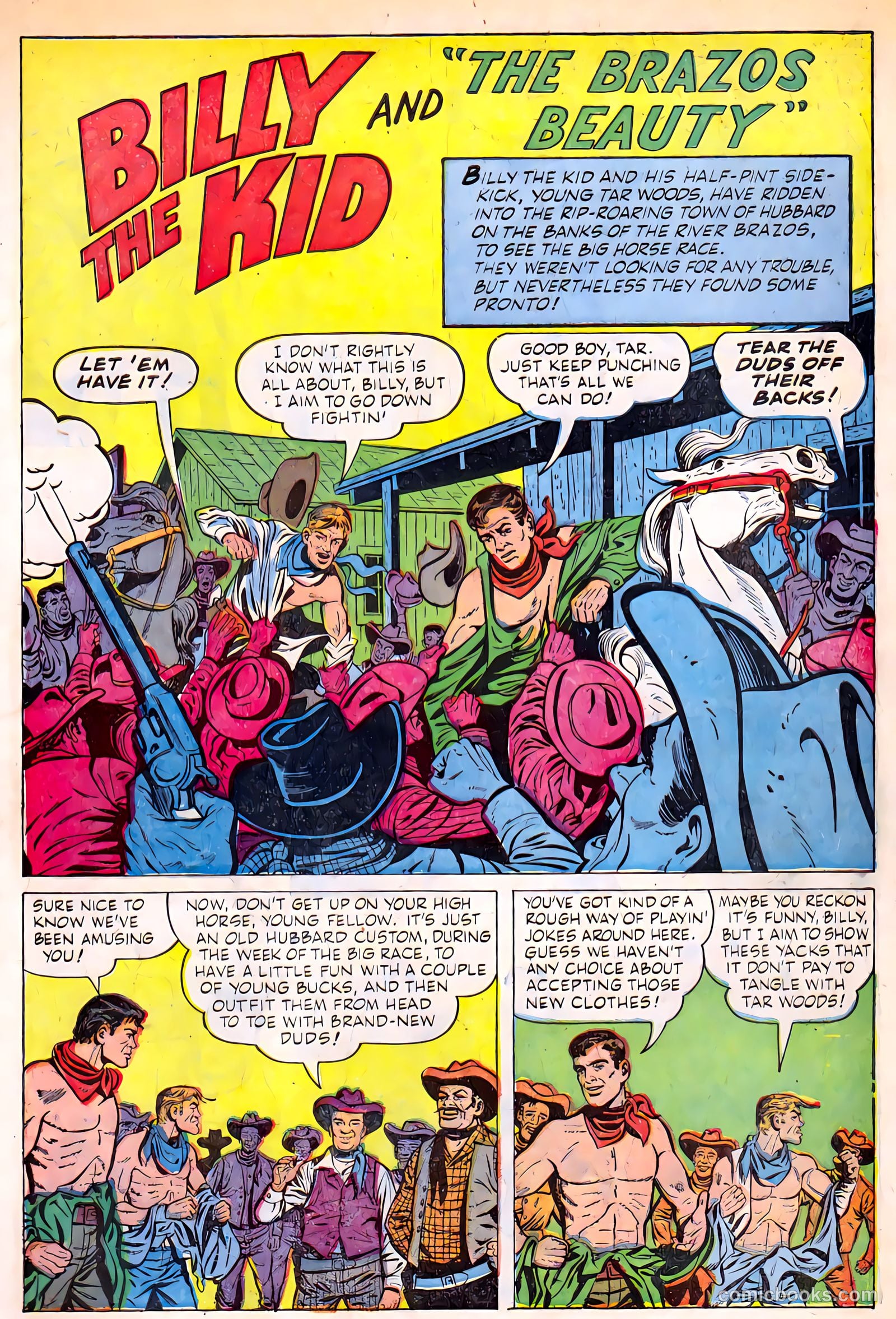 Billy the Kid Adventure Magazine #12 — page 3 of 36