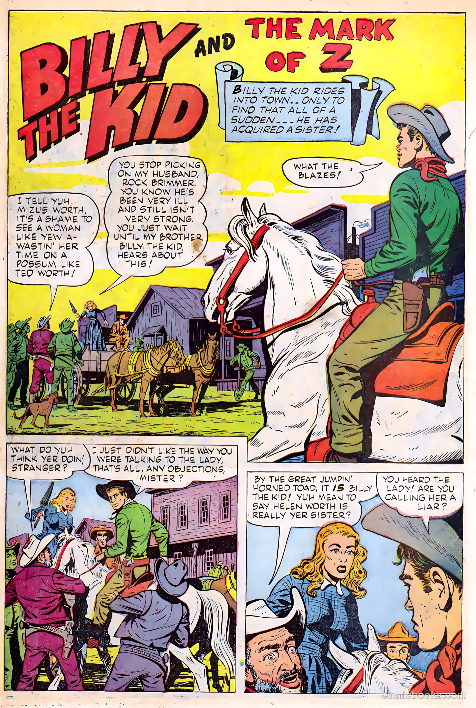 Billy the Kid Adventure Magazine #12 — page 10 of 36