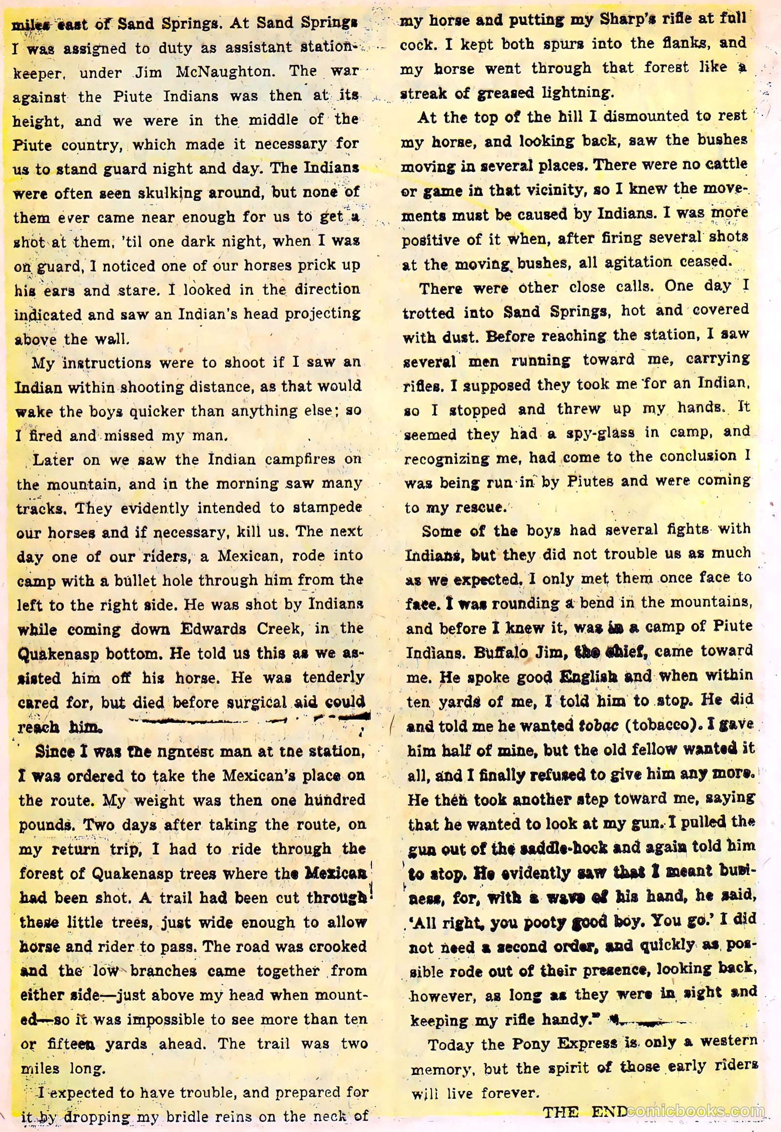 Billy the Kid Adventure Magazine #12 — page 28 of 36