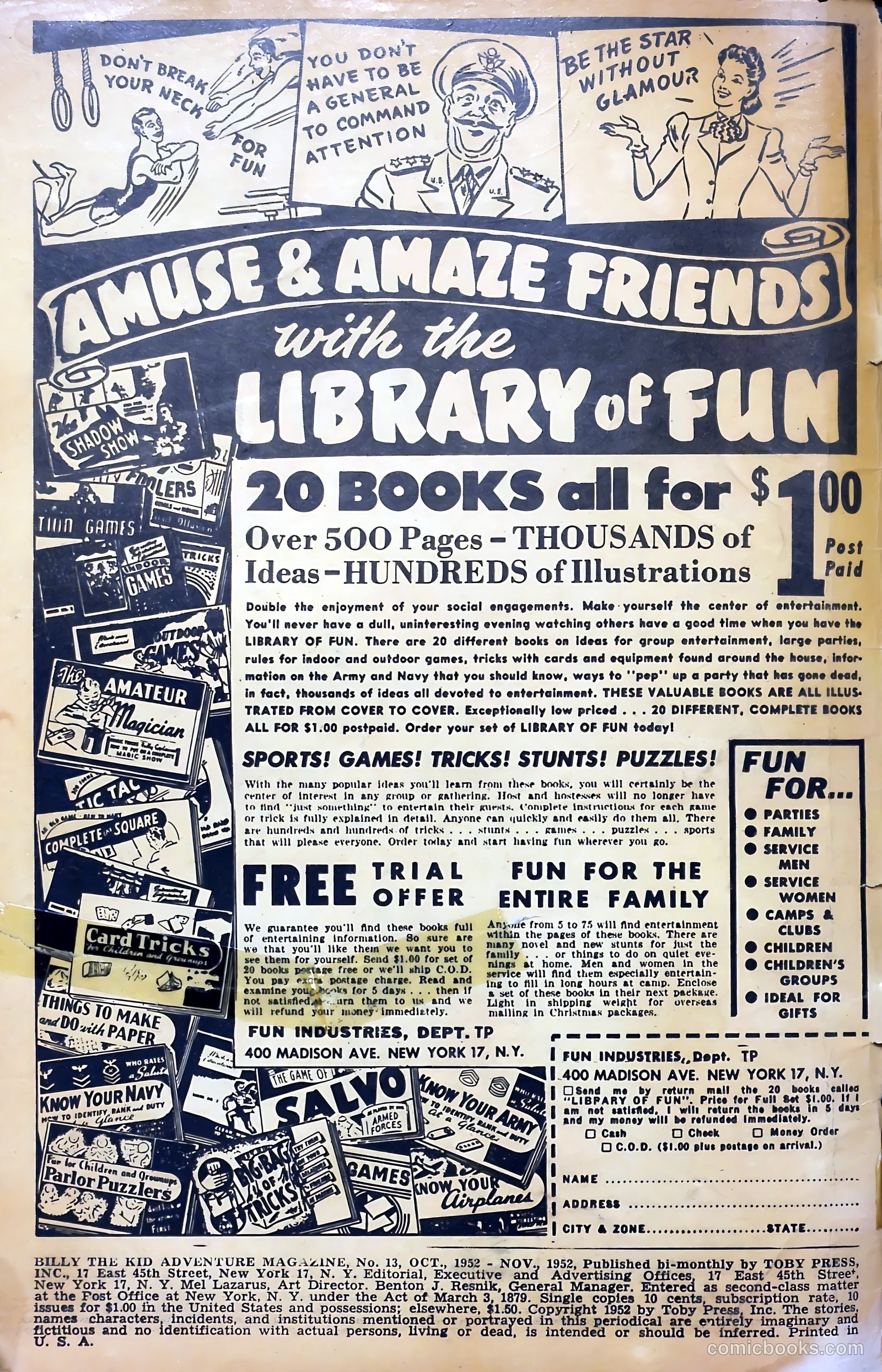 Billy the Kid Adventure Magazine #13 — page 2 of 36
