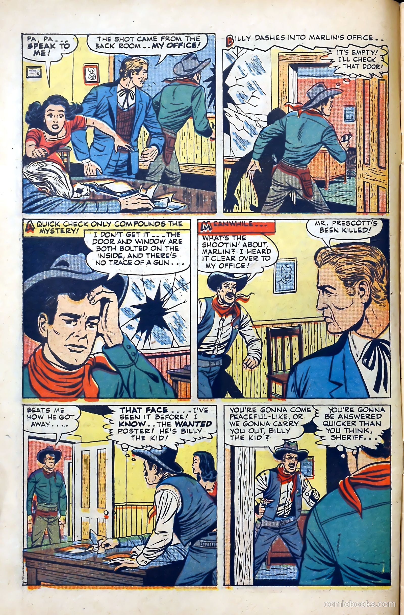 Billy the Kid Adventure Magazine #13 — page 6 of 36