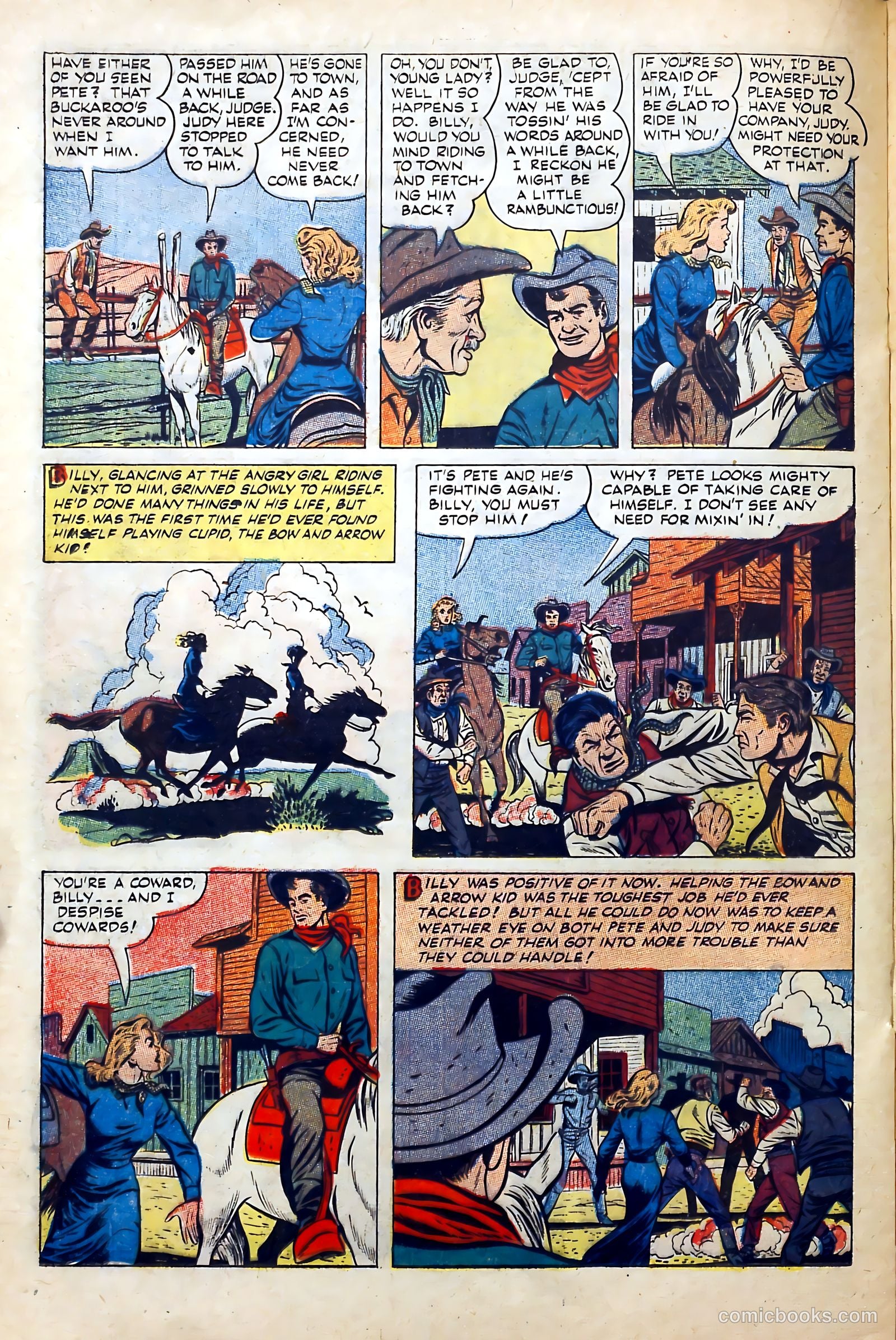 Billy the Kid Adventure Magazine #13 — page 20 of 36