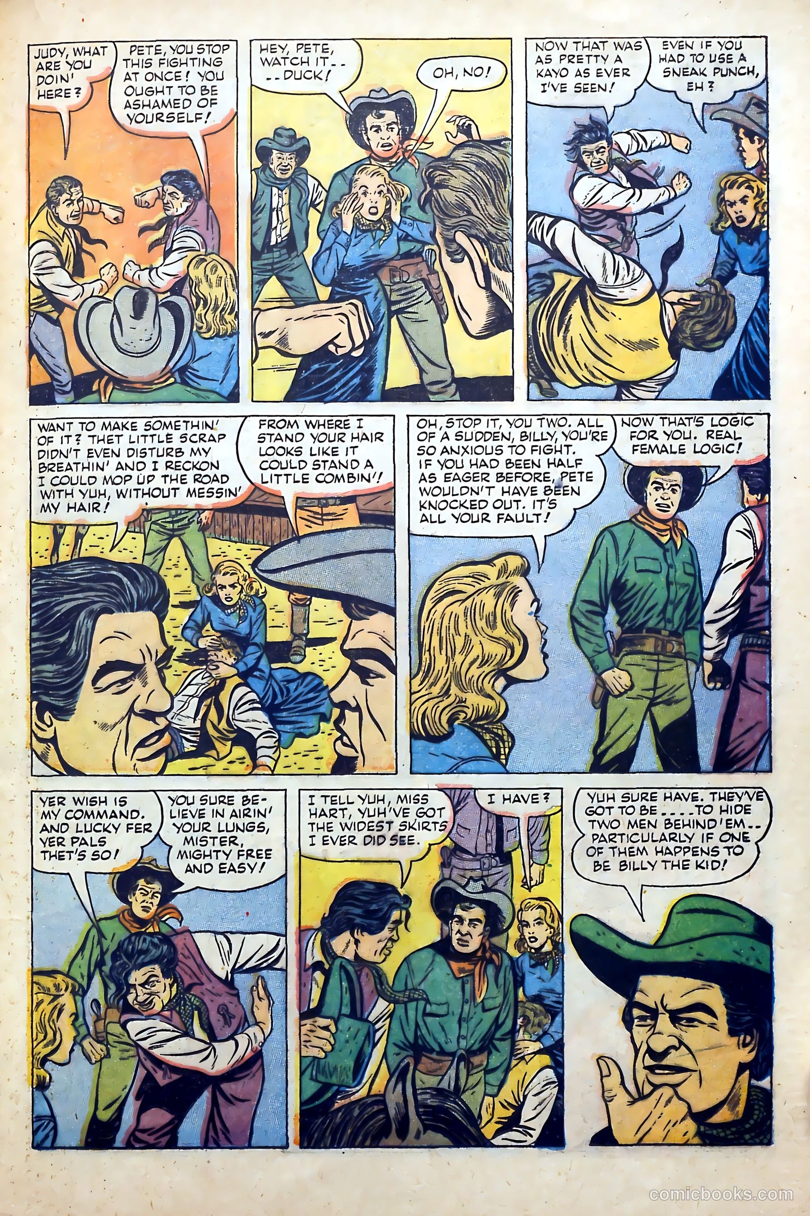 Billy the Kid Adventure Magazine #13 — page 21 of 36