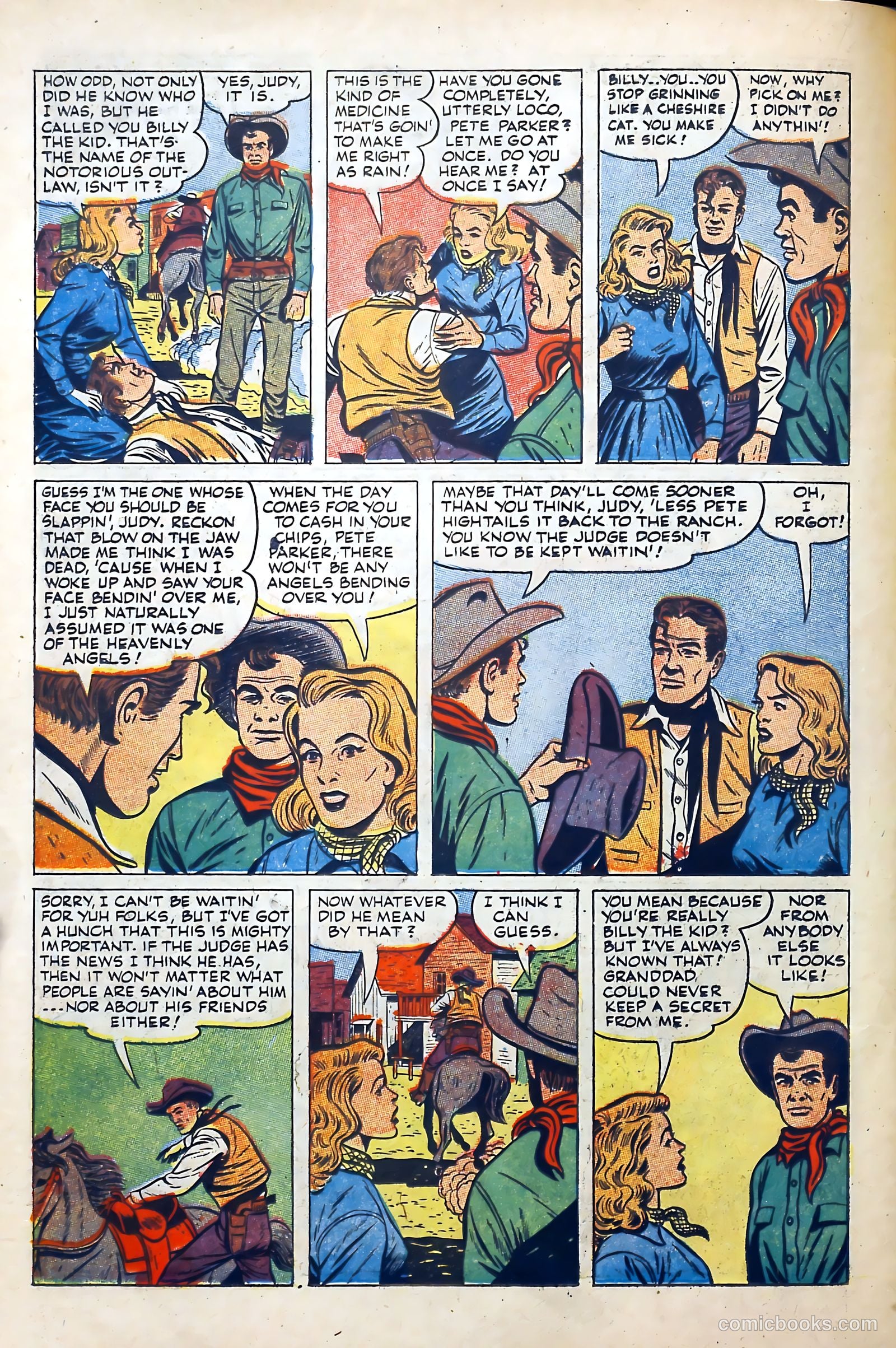 Billy the Kid Adventure Magazine #13 — page 22 of 36