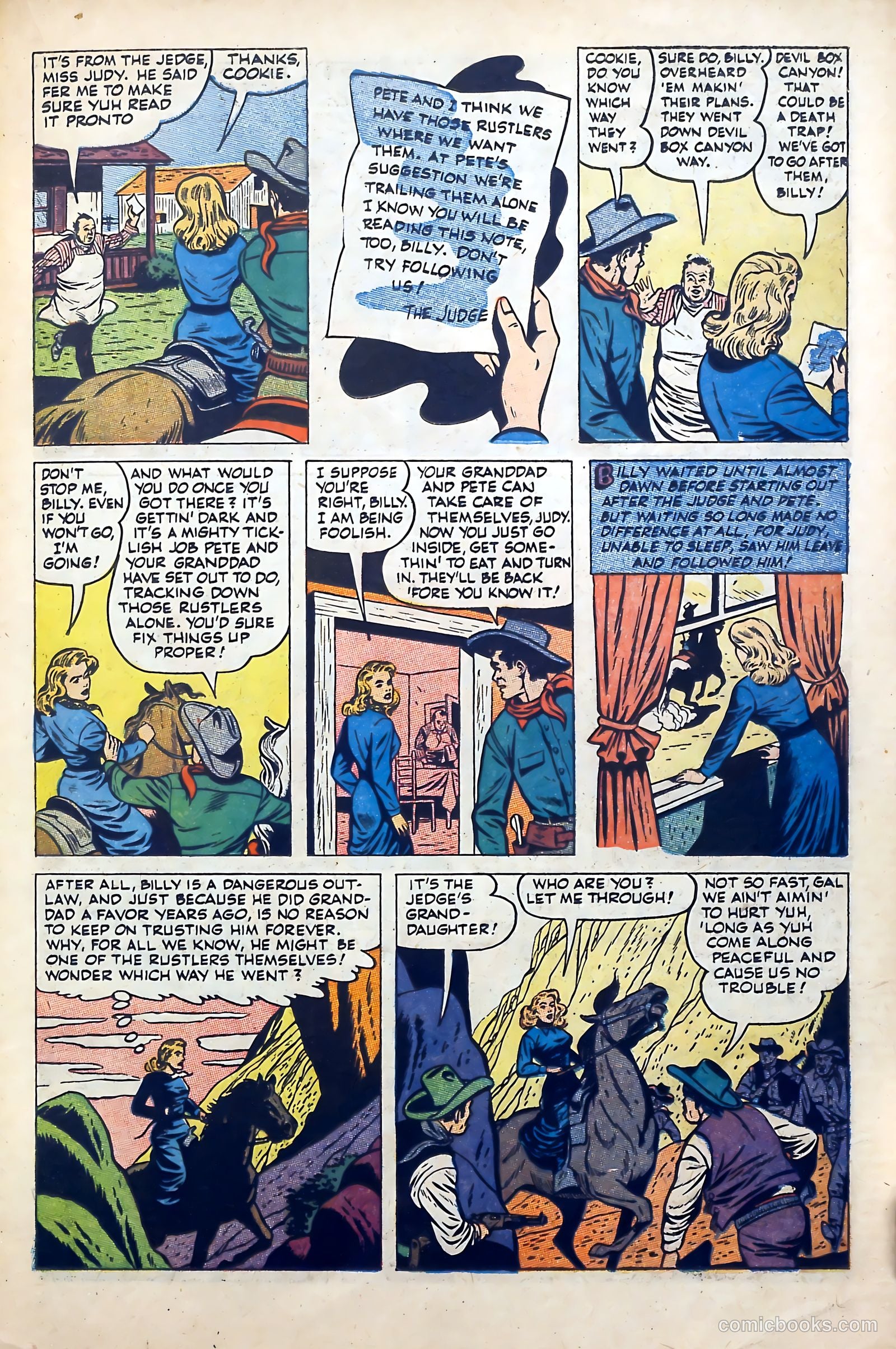 Billy the Kid Adventure Magazine #13 — page 23 of 36