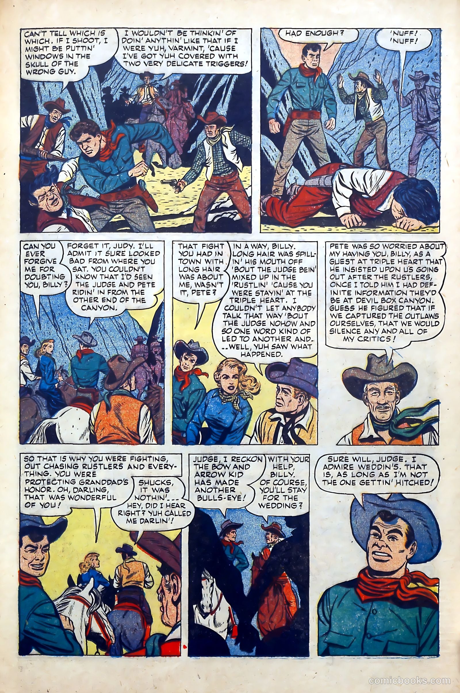 Billy the Kid Adventure Magazine #13 — page 25 of 36