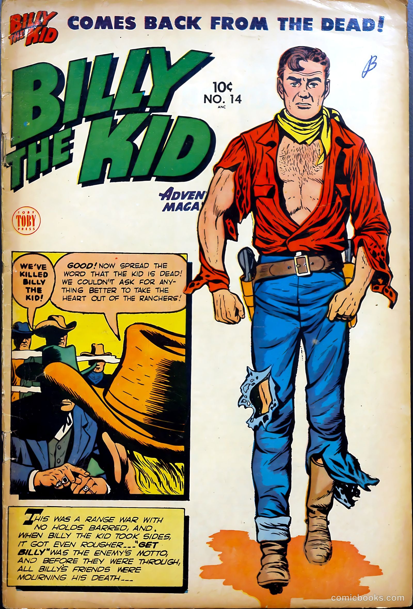 Billy the Kid Adventure Magazine #14 — page 1 of 36