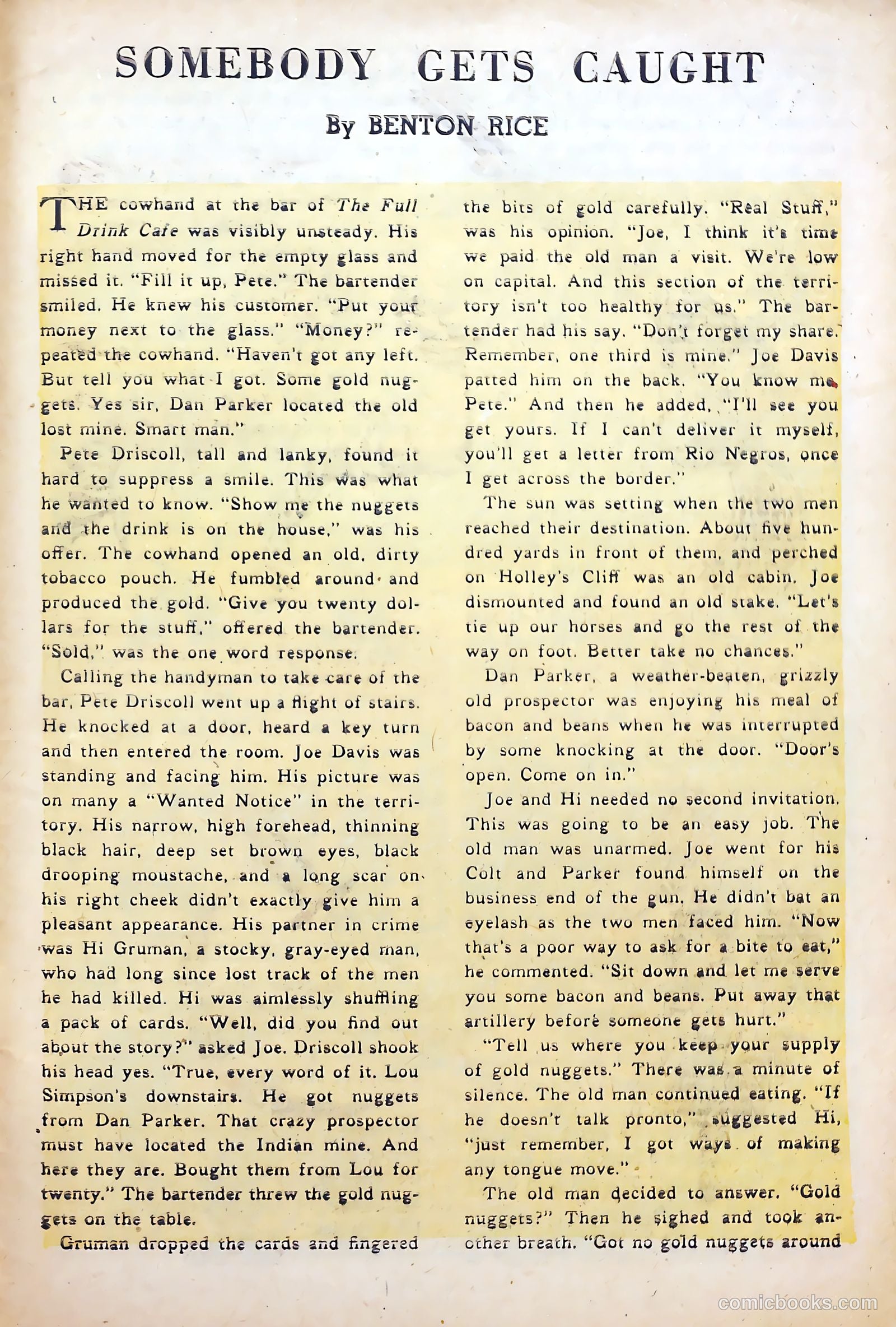 Billy the Kid Adventure Magazine #14 — page 31 of 36