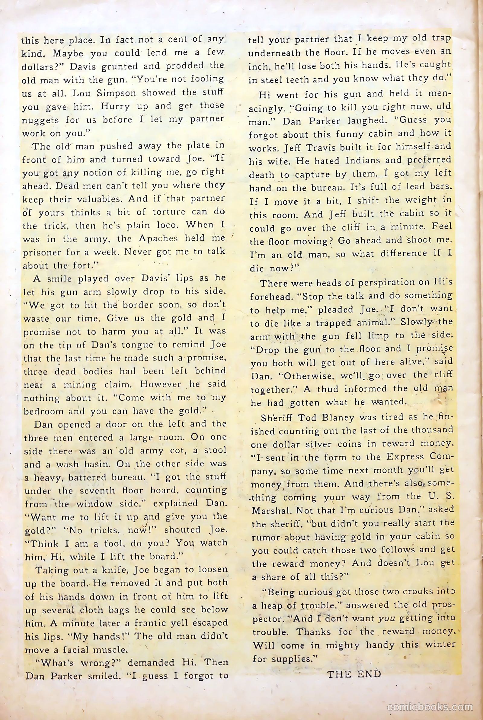 Billy the Kid Adventure Magazine #14 — page 32 of 36
