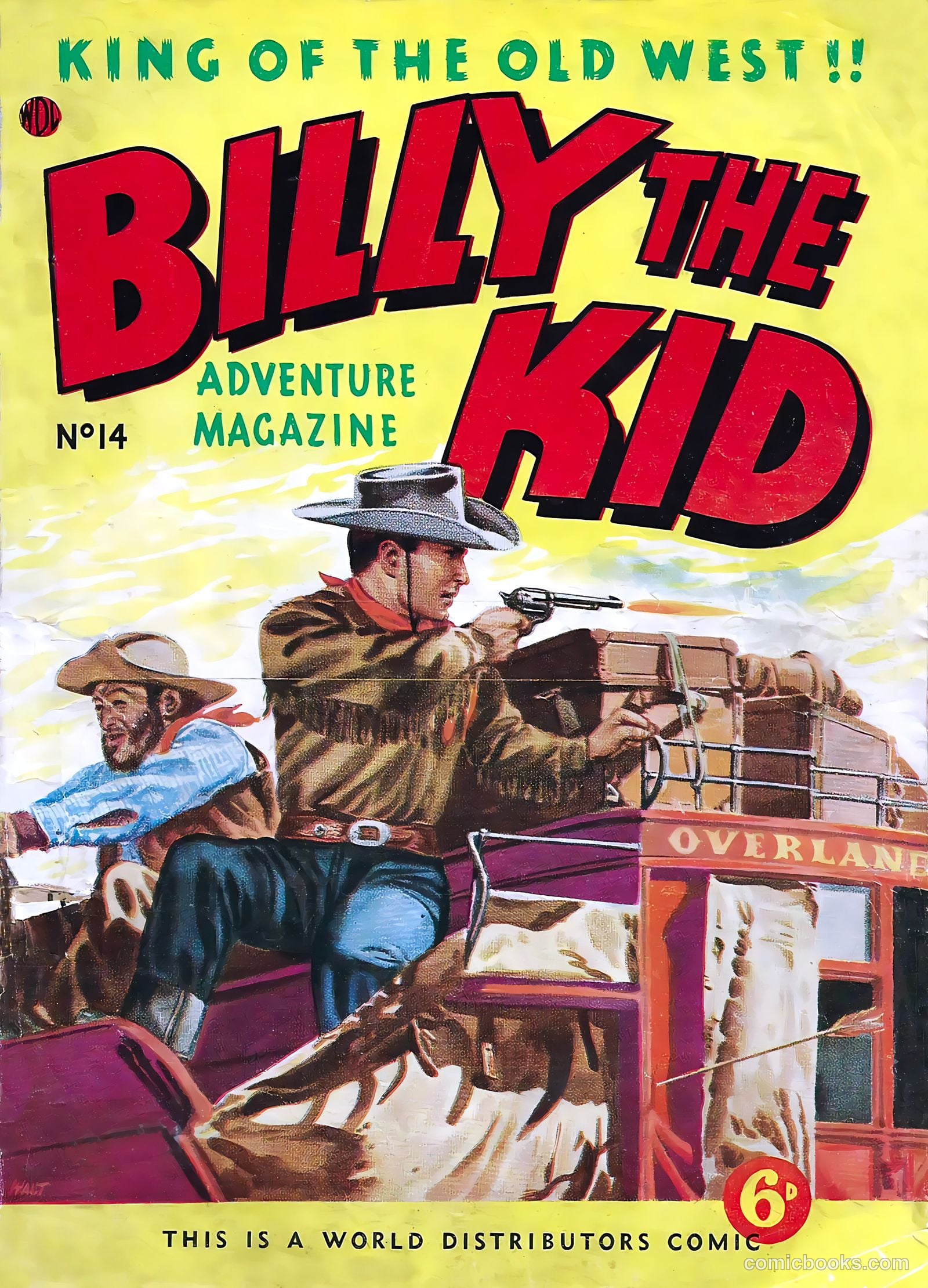 Billy the Kid Adventure Magazine #14 — page 1 of 36