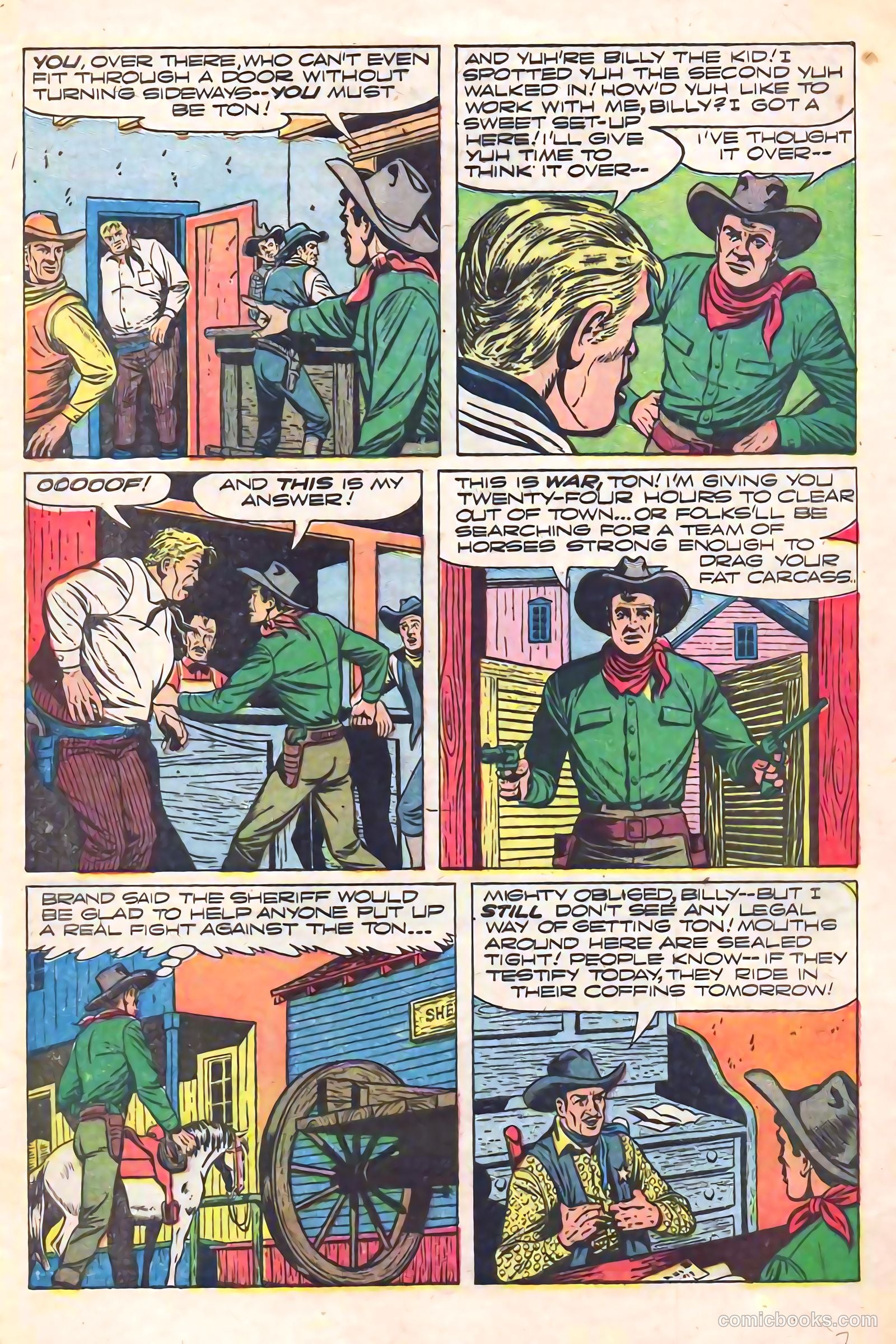 Billy the Kid Adventure Magazine #15 — page 7 of 36