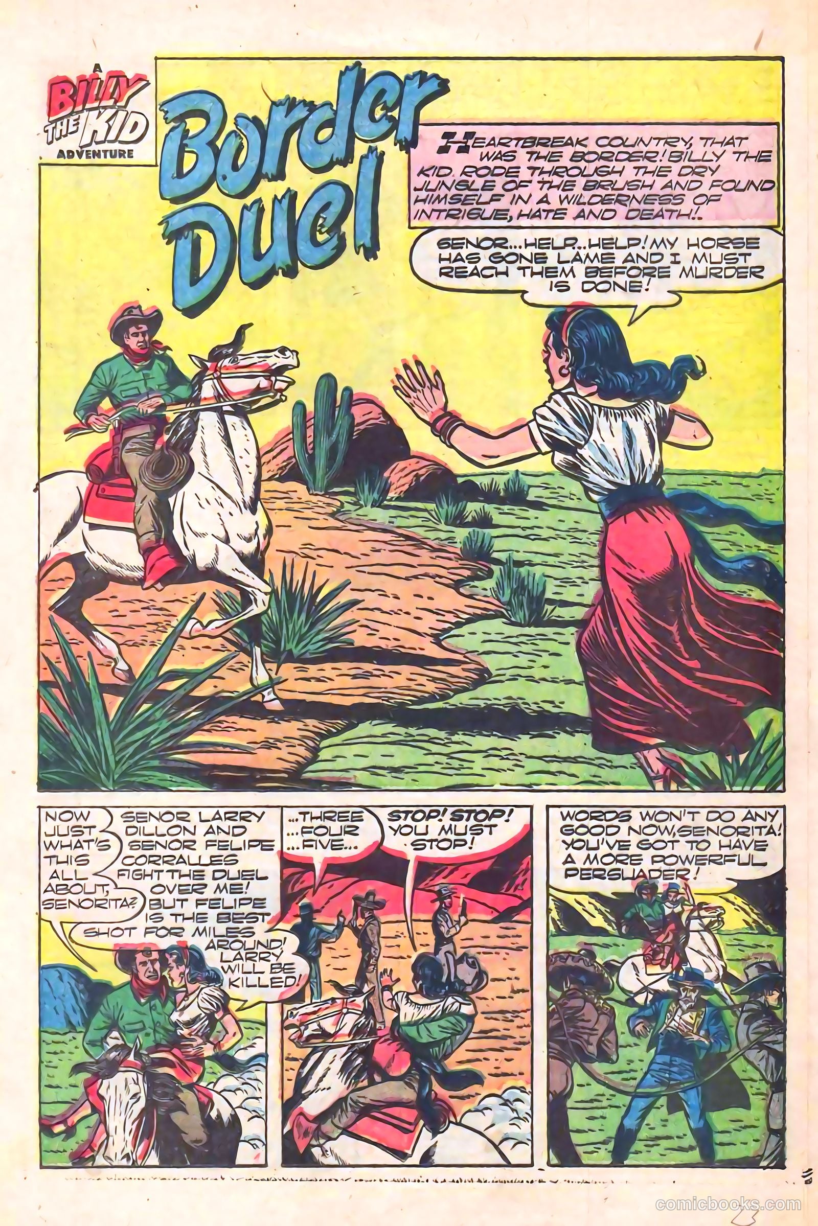 Billy the Kid Adventure Magazine #15 — page 23 of 36