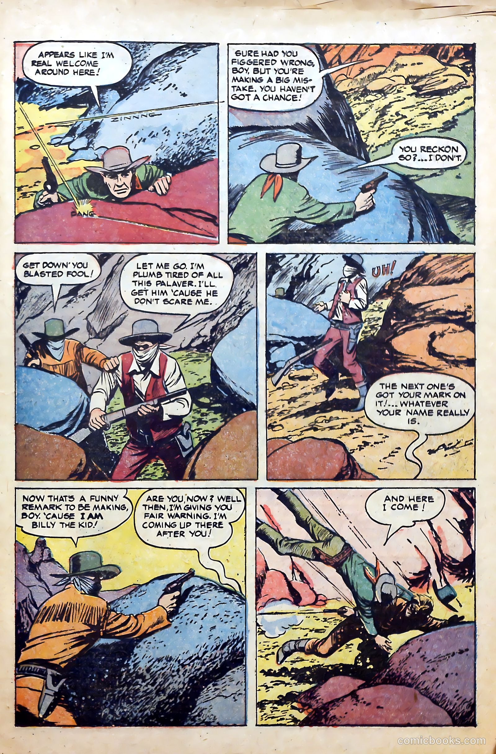 Billy the Kid Adventure Magazine #17 — page 21 of 36