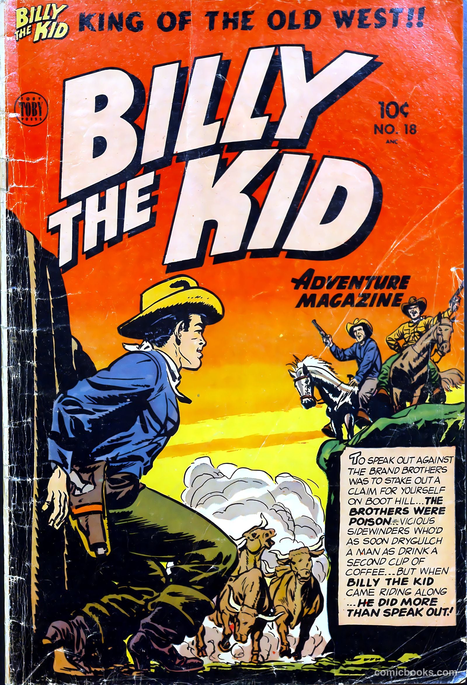 Billy the Kid Adventure Magazine #18 — page 1 of 36