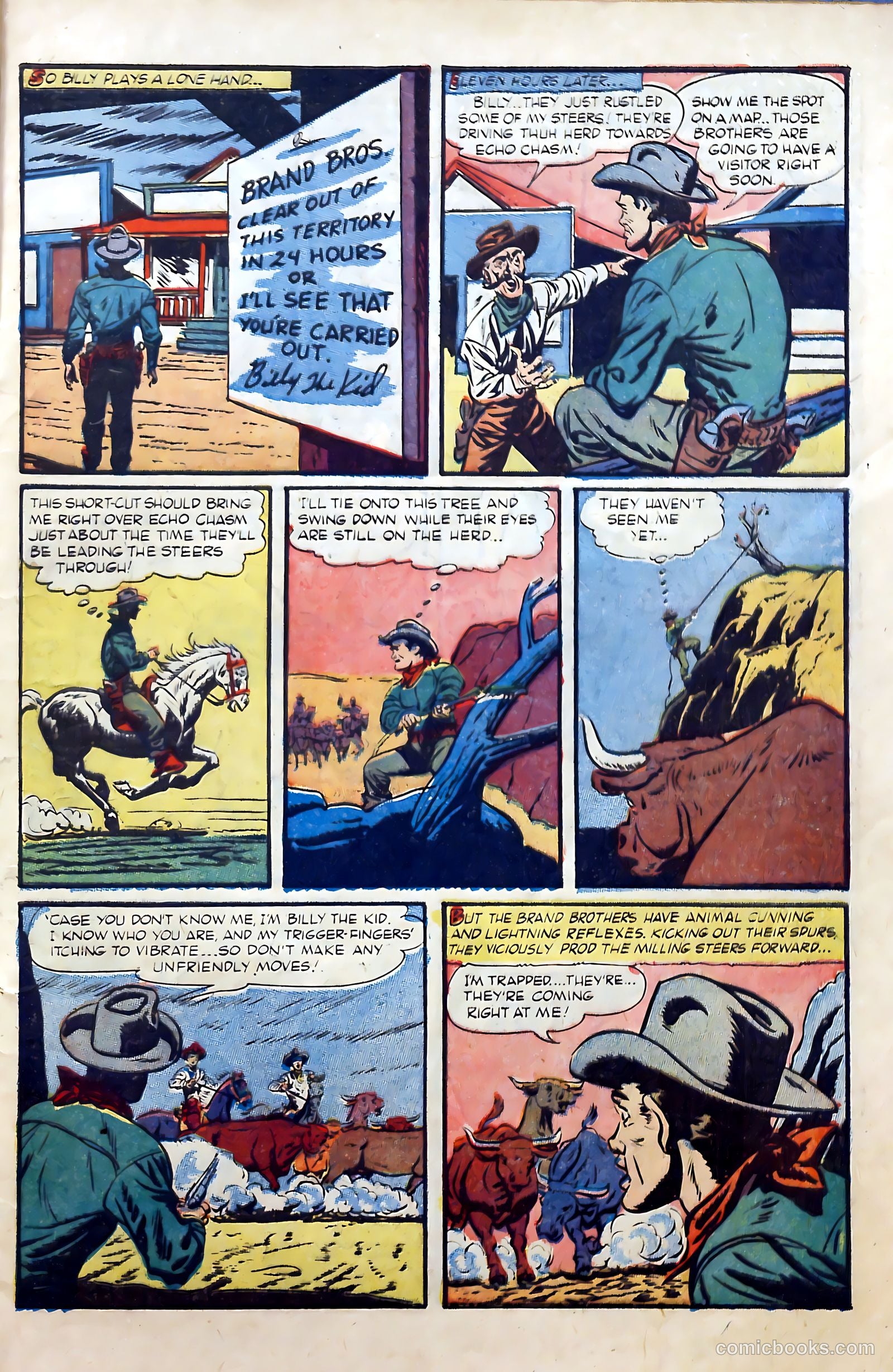 Billy the Kid Adventure Magazine #18 — page 7 of 36