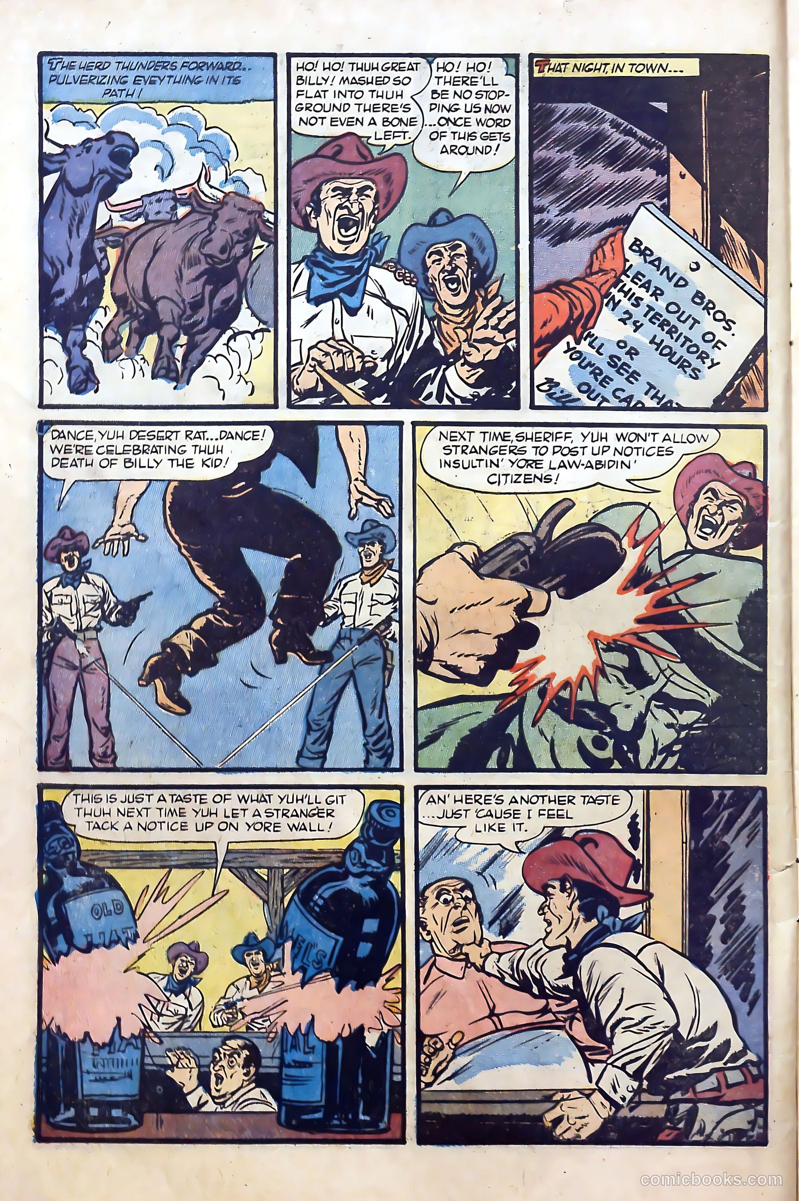 Billy the Kid Adventure Magazine #18 — page 8 of 36