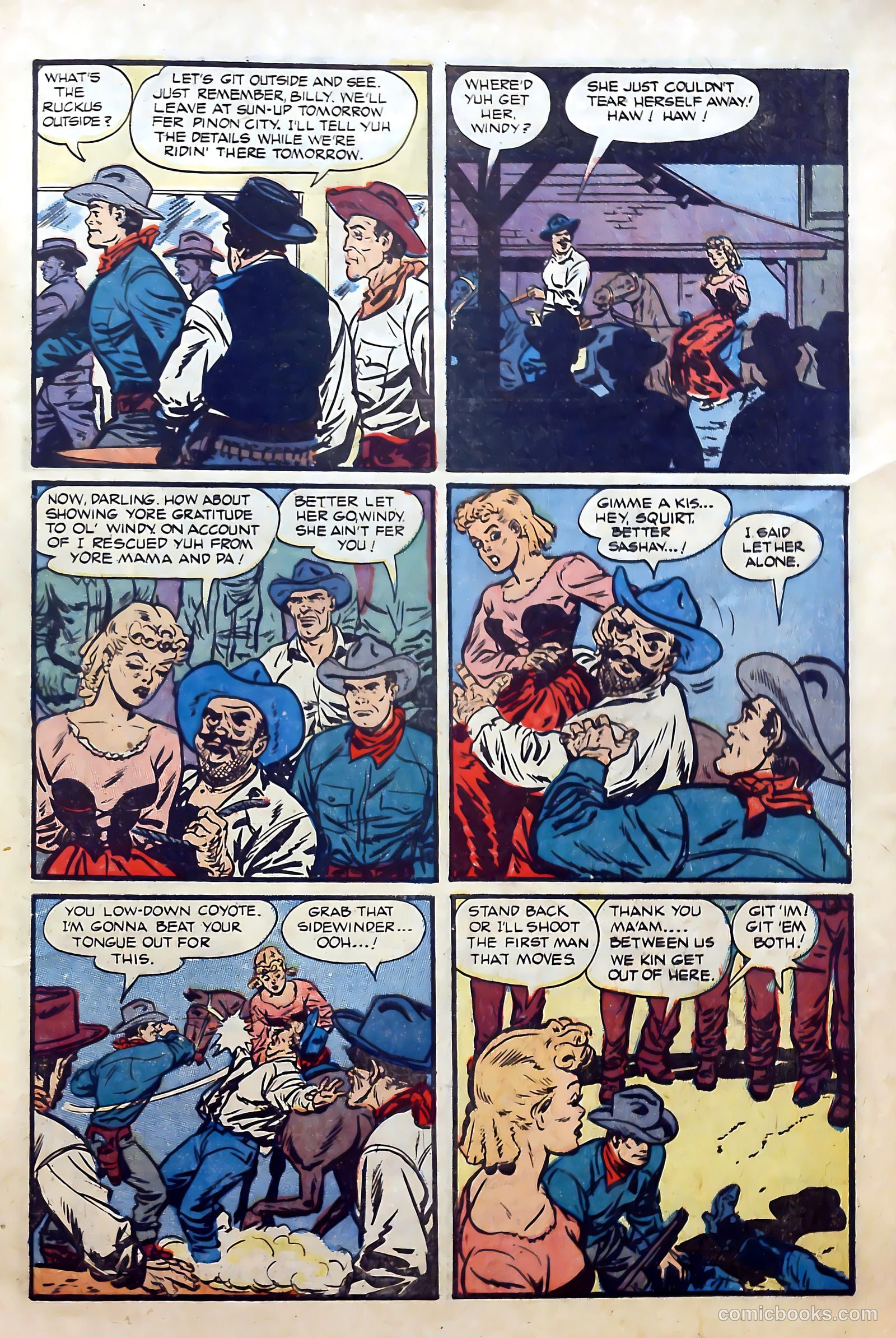 Billy the Kid Adventure Magazine #18 — page 29 of 36