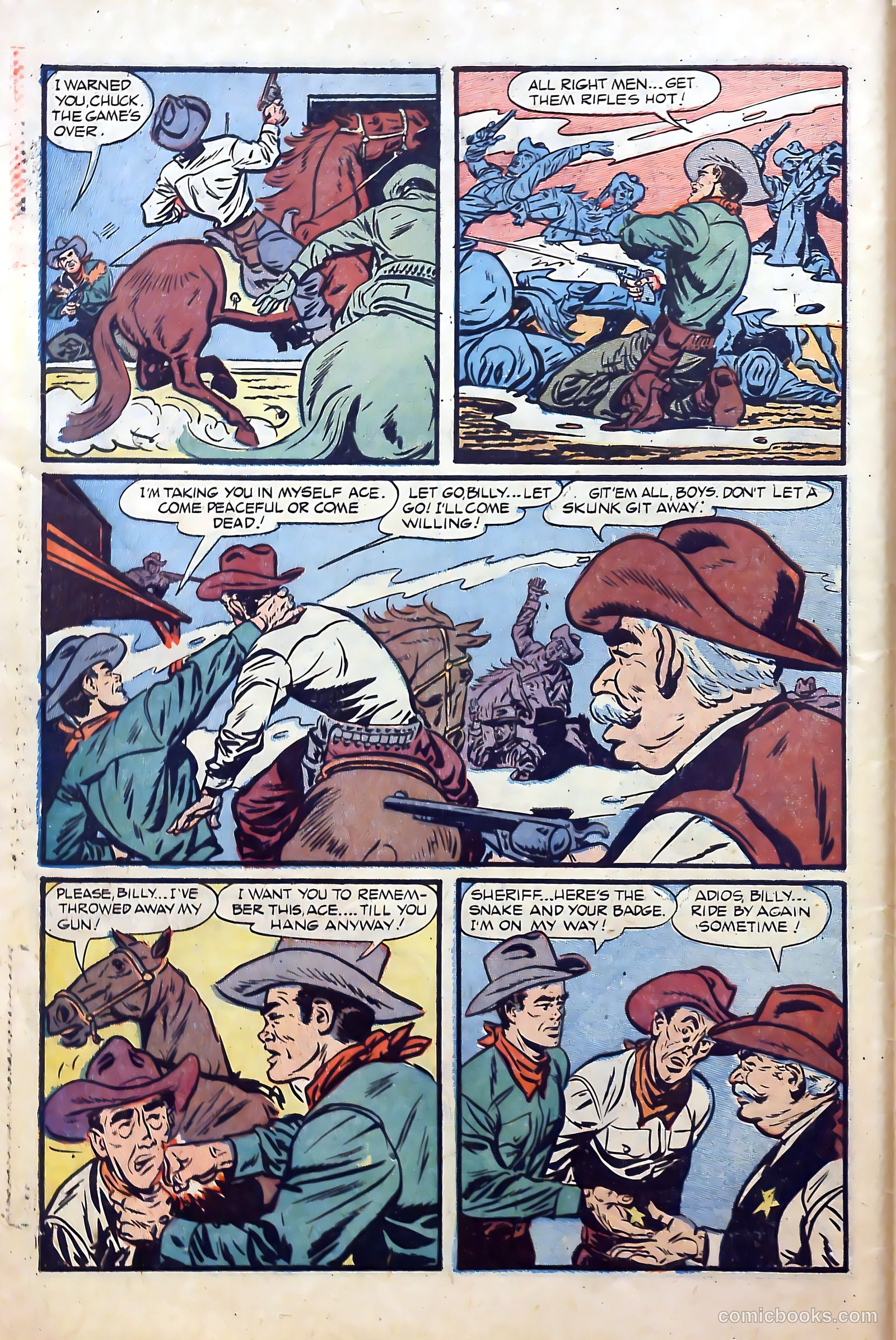 Billy the Kid Adventure Magazine #18 — page 32 of 36
