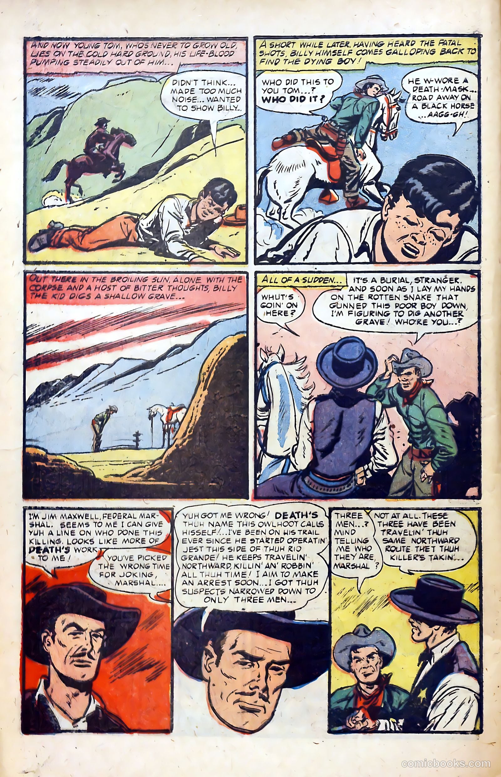 Billy the Kid Adventure Magazine #19 — page 6 of 36