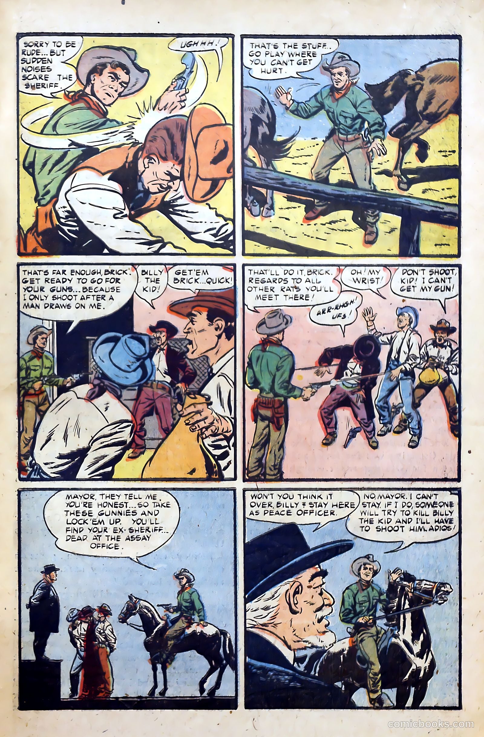 Billy the Kid Adventure Magazine #19 — page 31 of 36