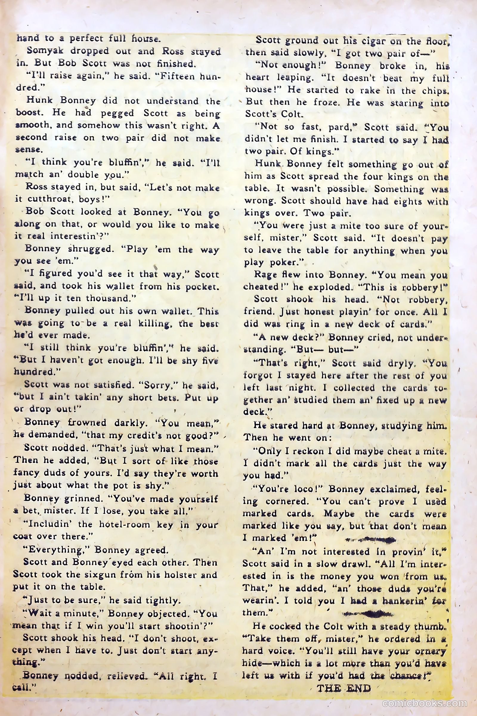 Billy the Kid Adventure Magazine #19 — page 33 of 36