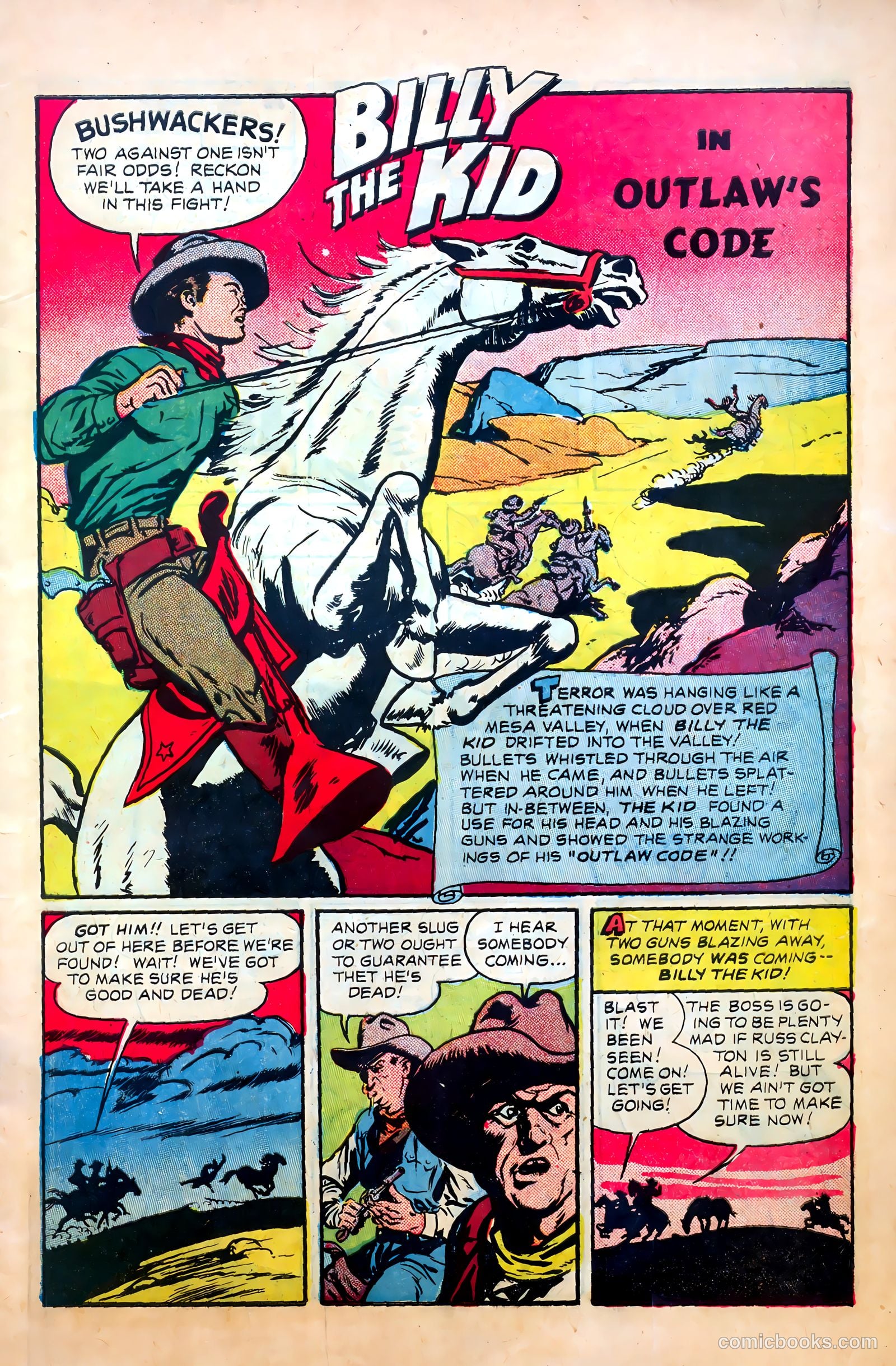 Billy the Kid Adventure Magazine #2 — page 3 of 36