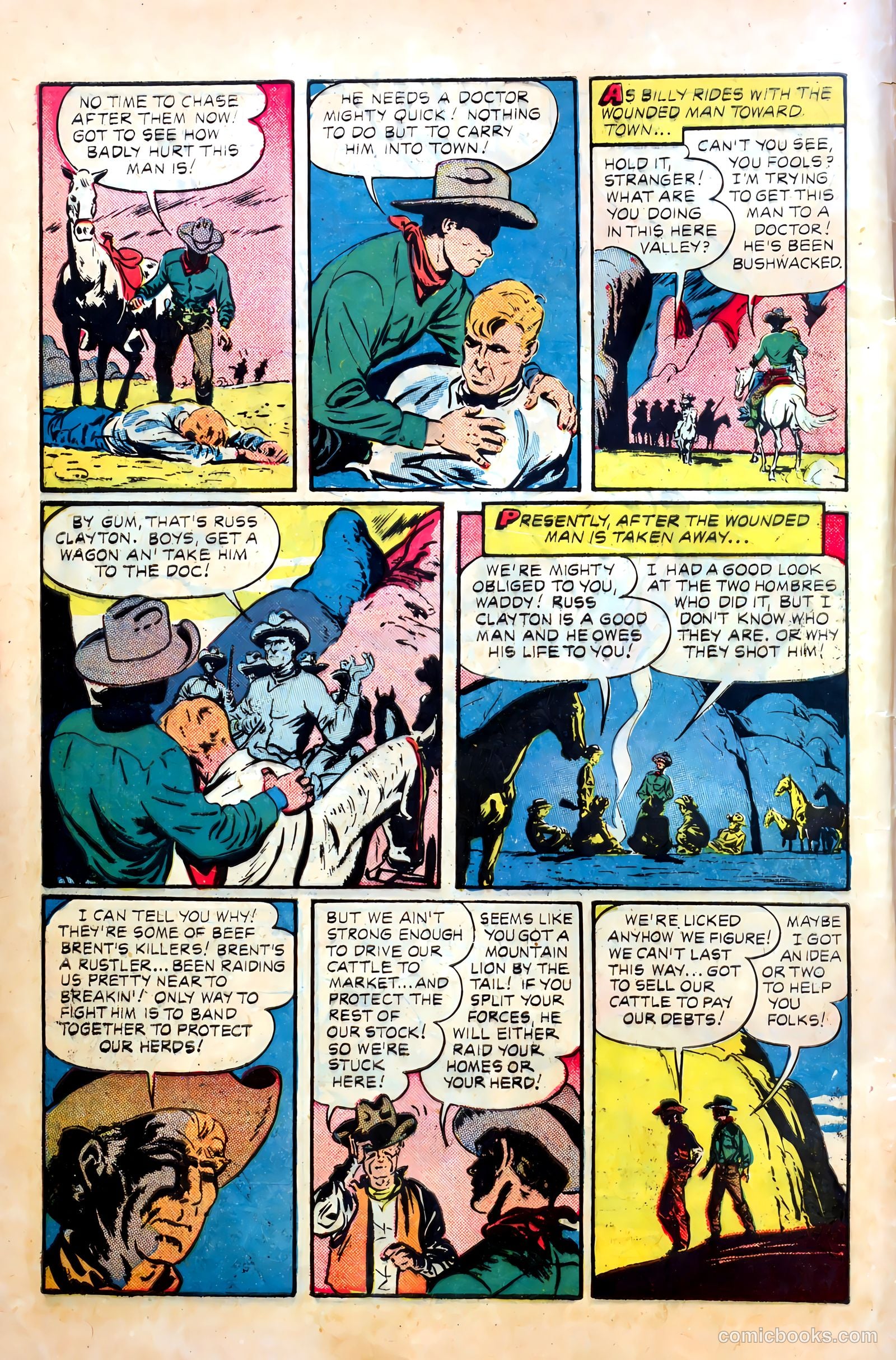 Billy the Kid Adventure Magazine #2 — page 4 of 36