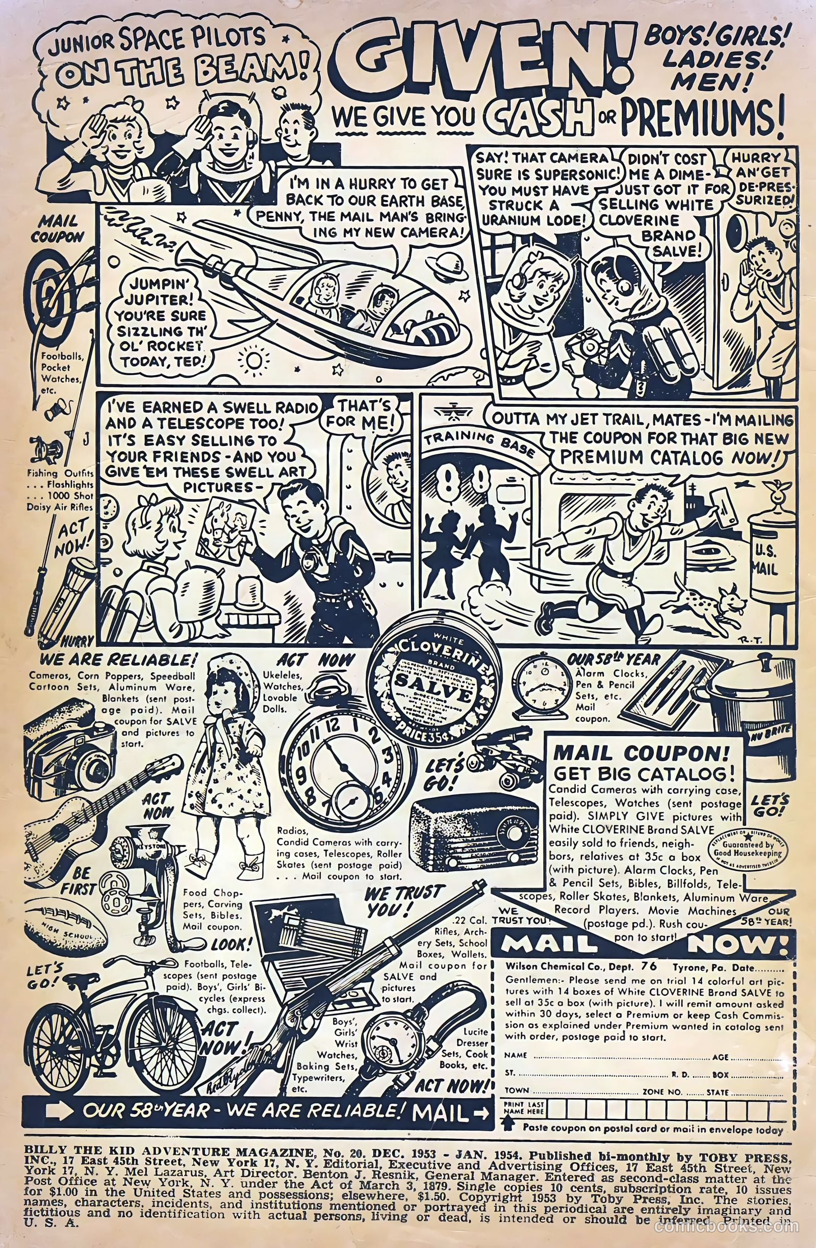 Billy the Kid Adventure Magazine #20 — page 2 of 36