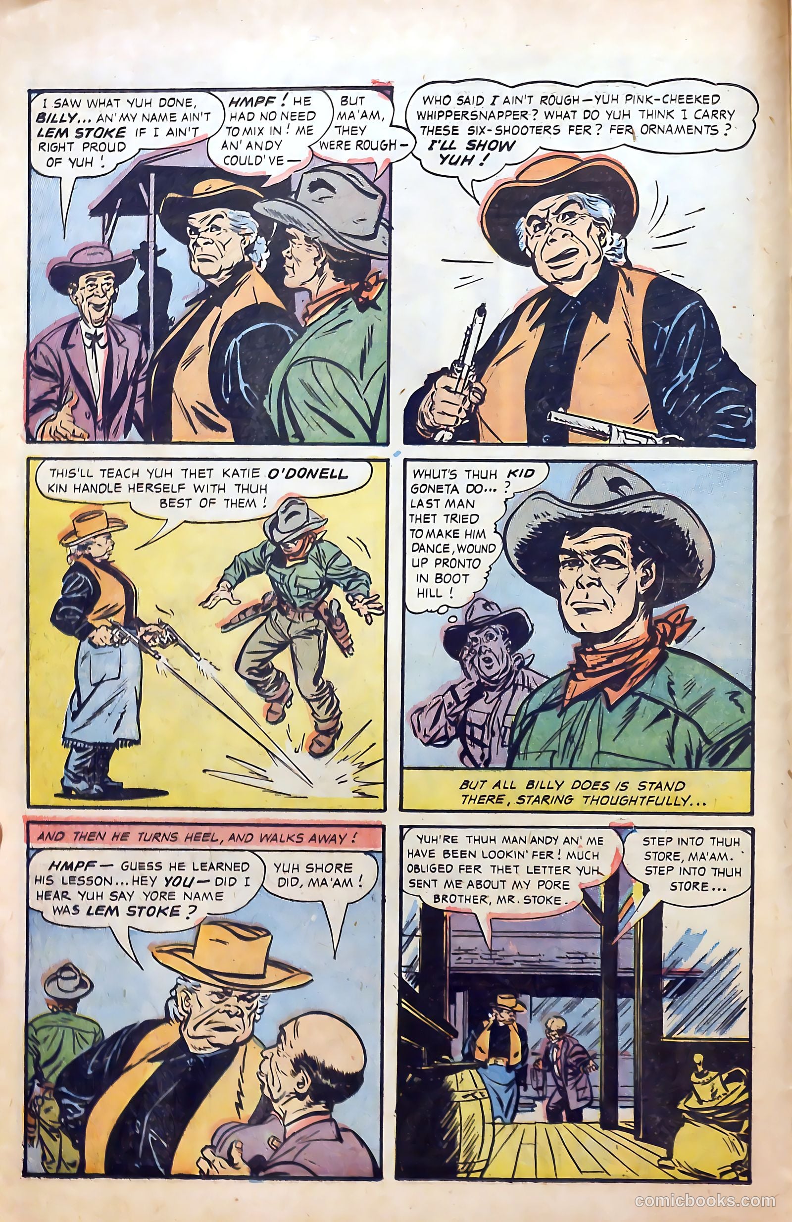 Billy the Kid Adventure Magazine #21 — page 12 of 36