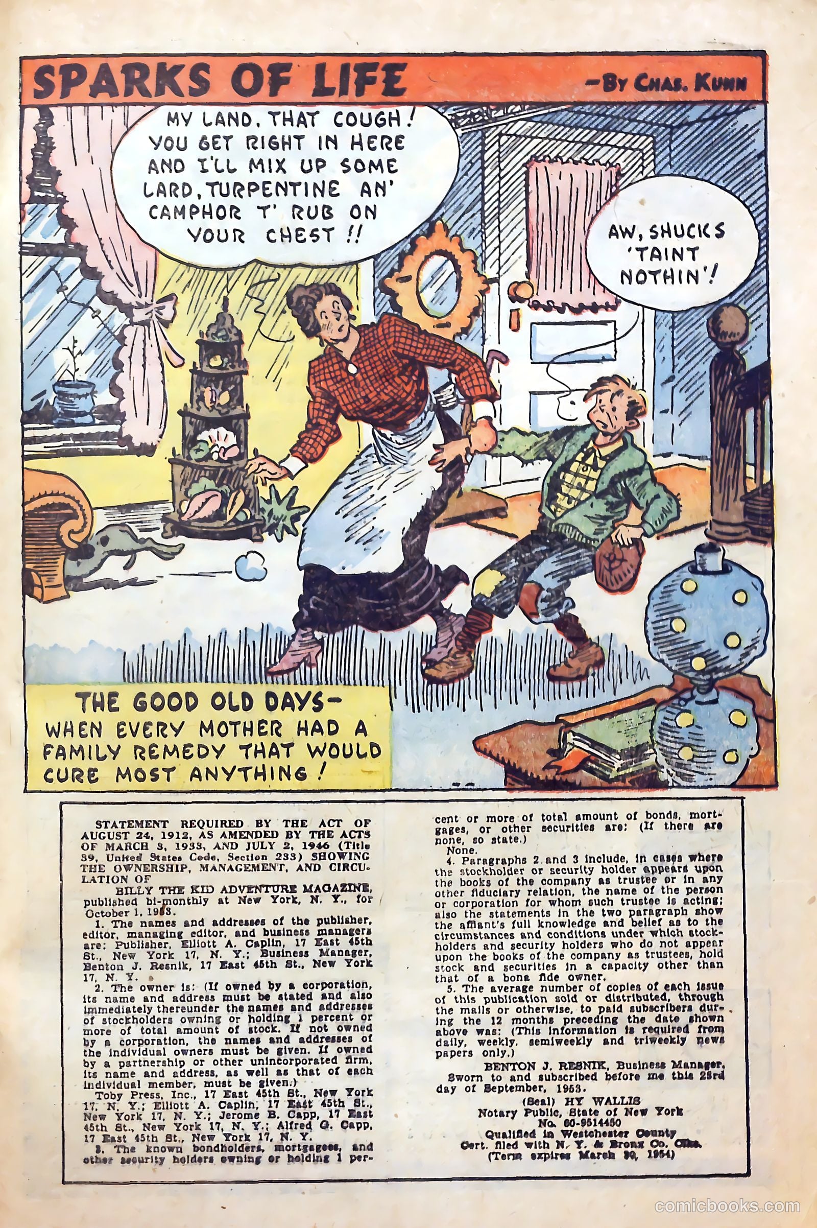 Billy the Kid Adventure Magazine #21 — page 33 of 36