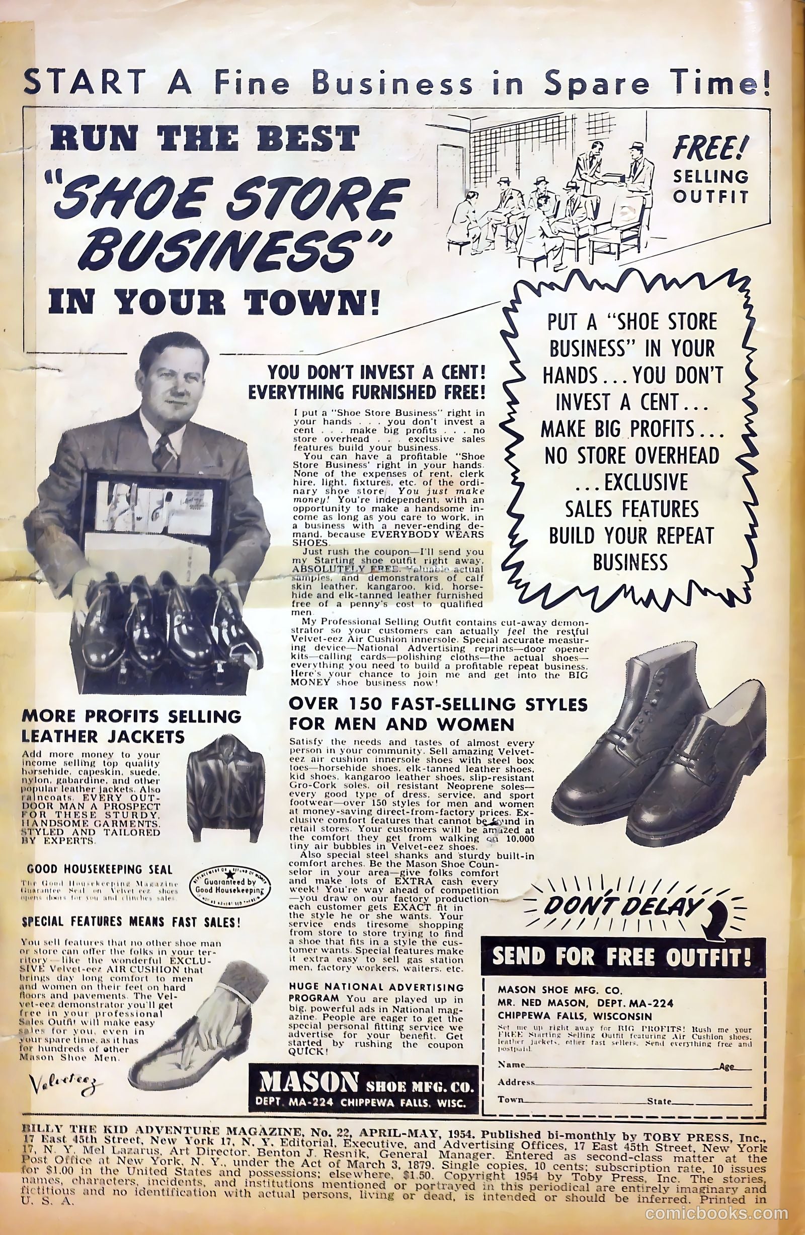 Billy the Kid Adventure Magazine #22 — page 2 of 36