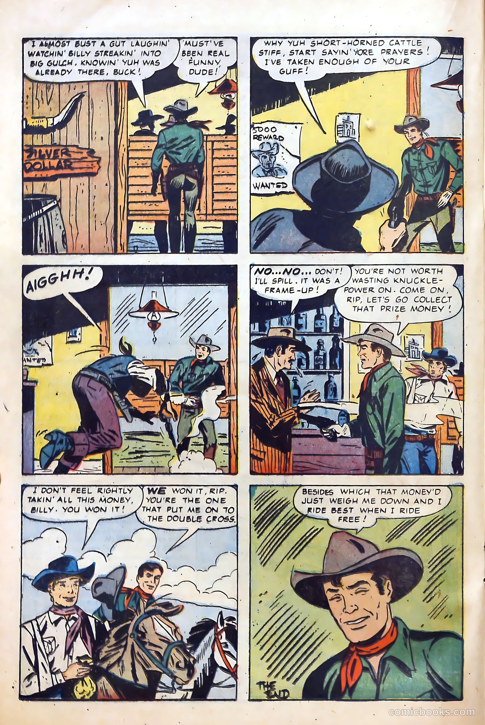Billy the Kid Adventure Magazine #22 — page 20 of 36