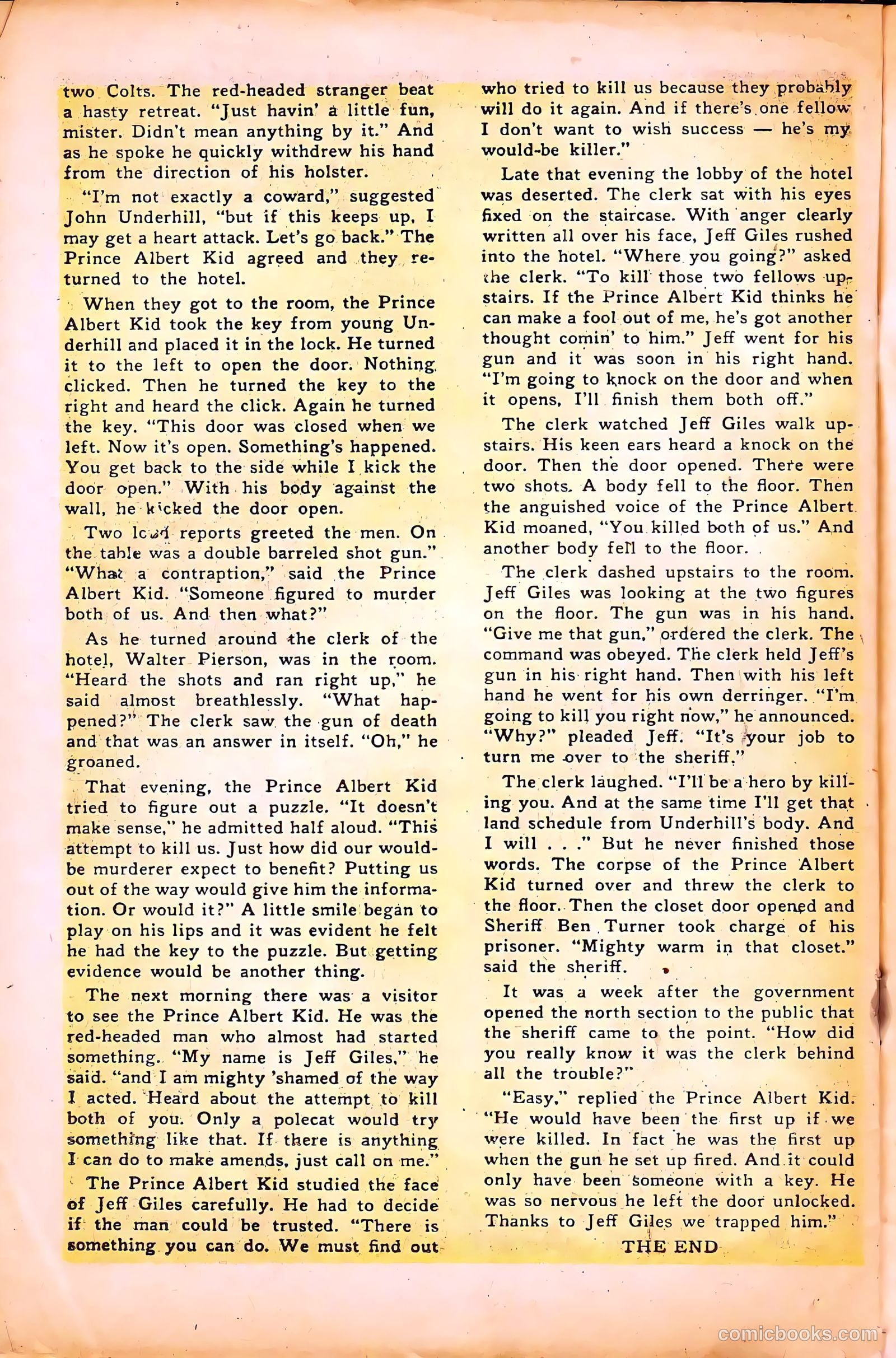 Billy the Kid Adventure Magazine #23 — page 24 of 36