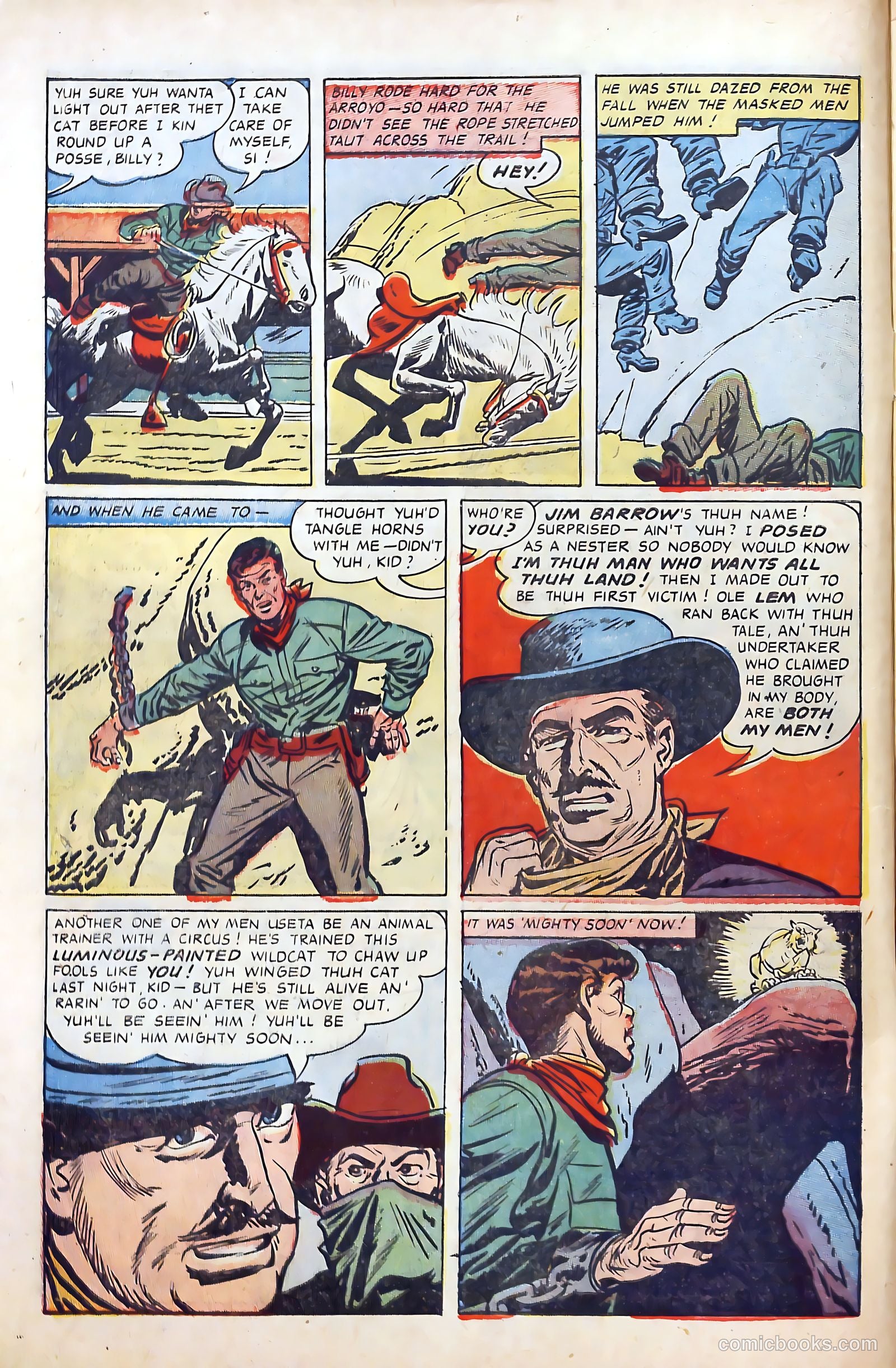 Billy the Kid Adventure Magazine #24 — page 8 of 36