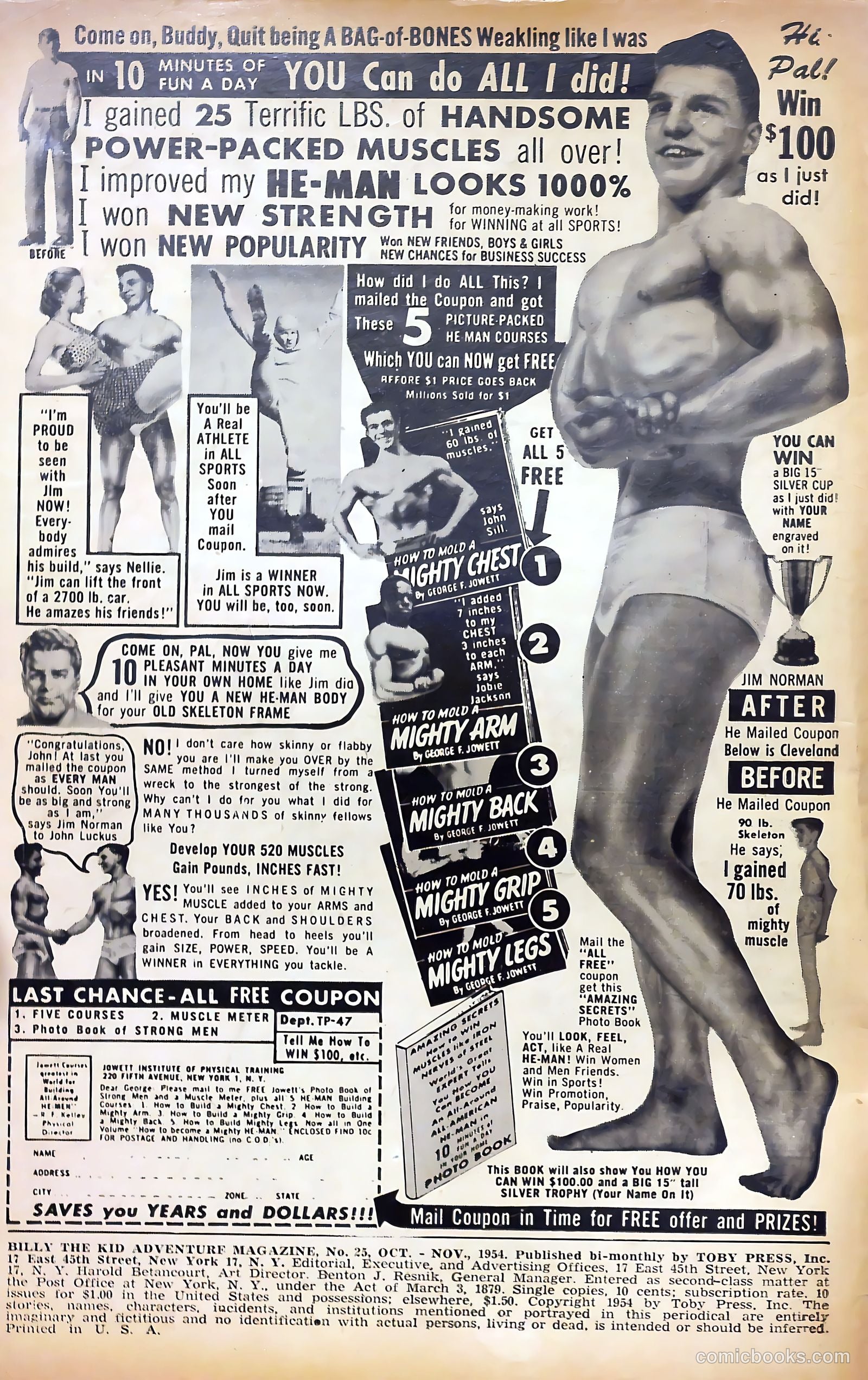 Billy the Kid Adventure Magazine #25 — page 2 of 36